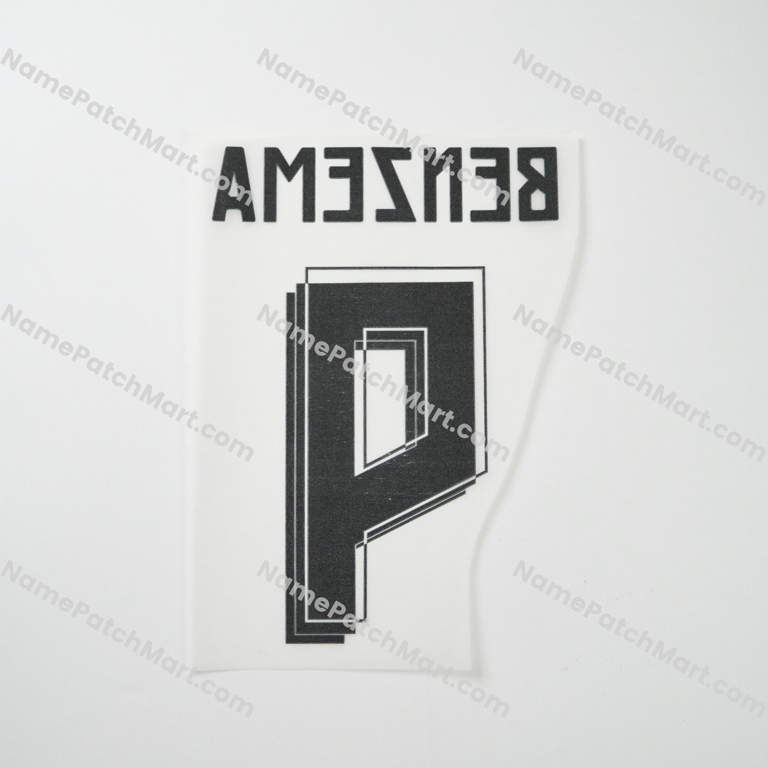 Benzema #9 - Real Madrid 2015-16 Home  | Name Number Set - NamePatchMart.COM