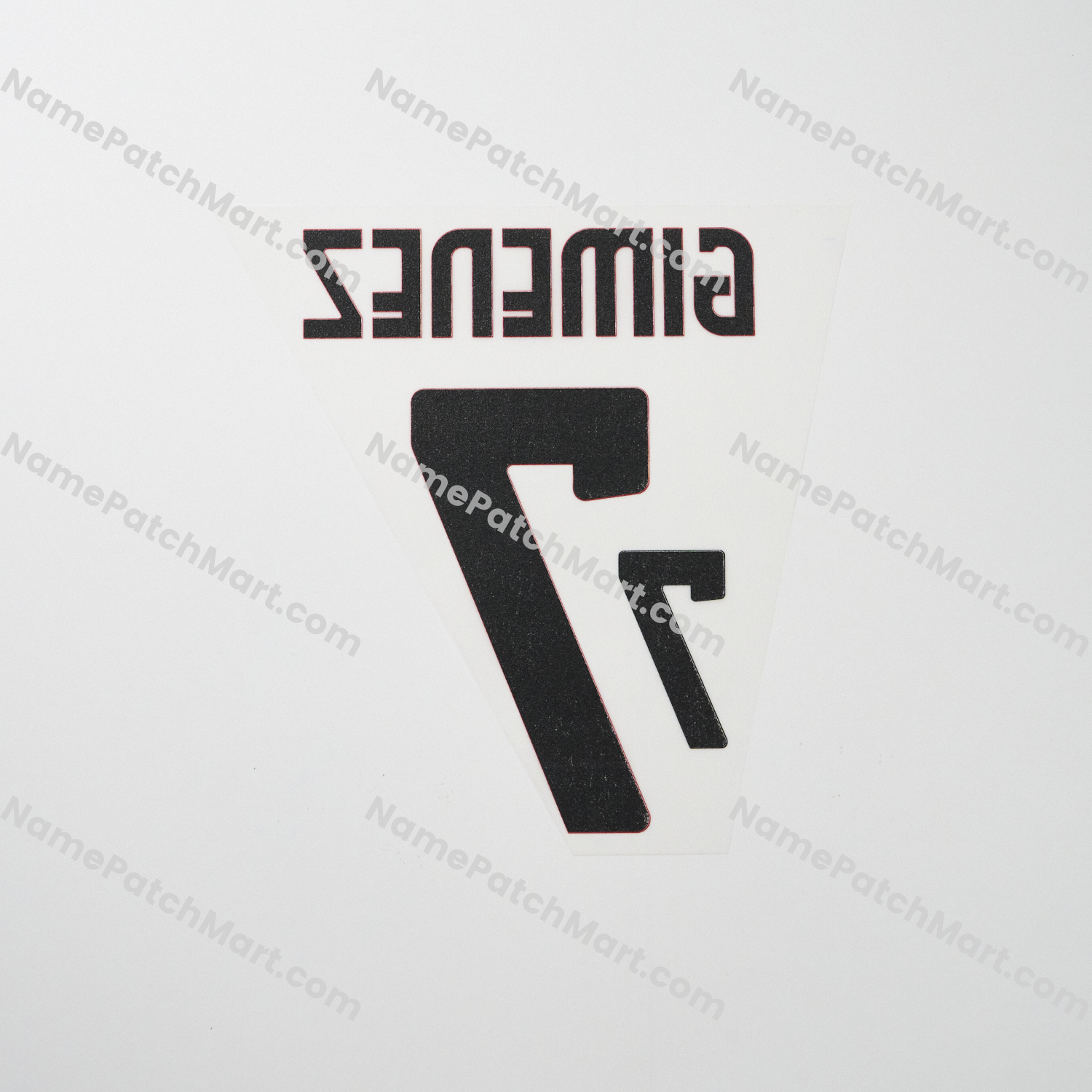 KIDS Gimenez #7 - AC Milan 25-26 Away  | Name Number Set - NamePatchMart.COM