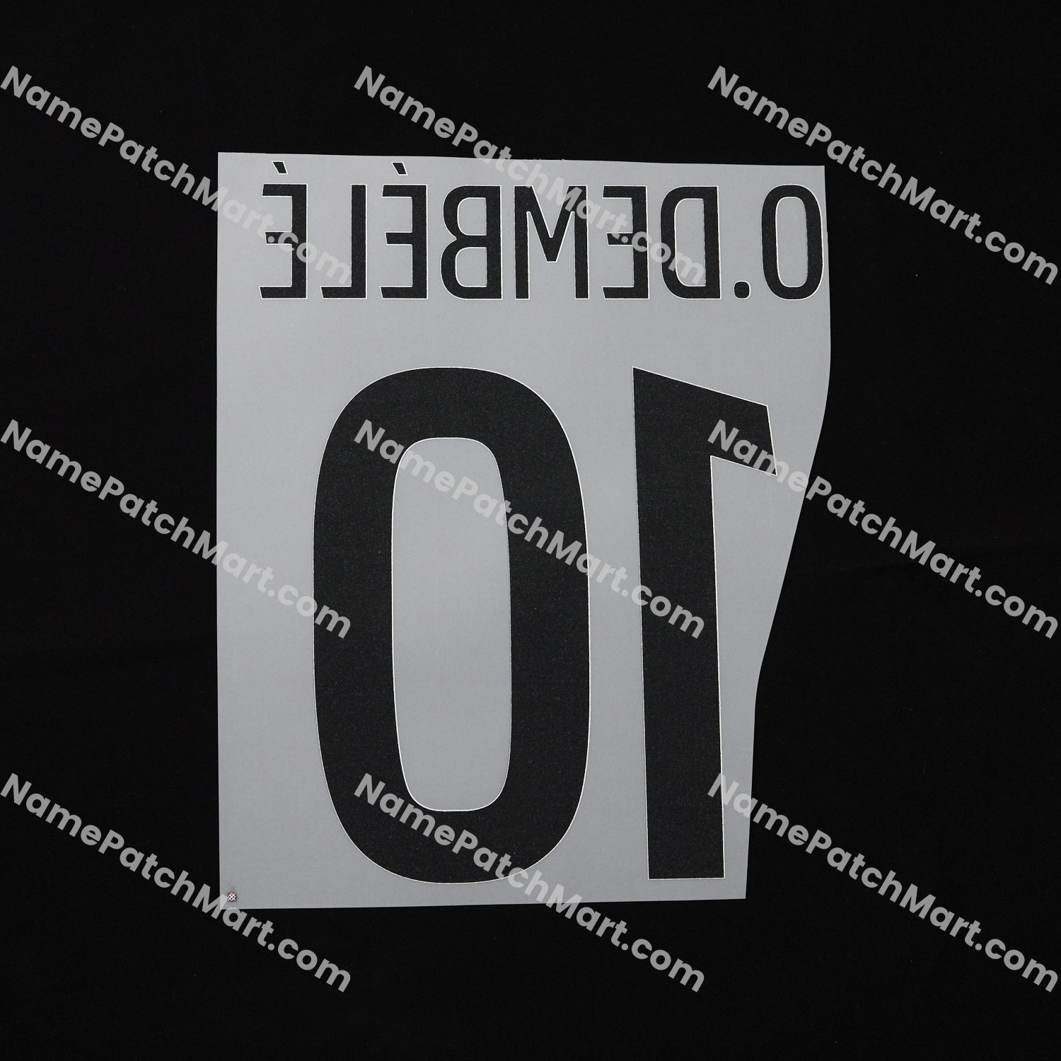 O.Dembélé #10 (Champions League) - Paris Saint-Germain PSG 25-26 Home  | Name Number Set - NamePatchMart.COM