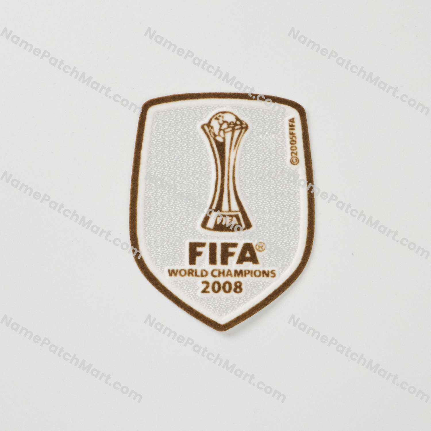 2008-10 Manchester United - FIFA World Champions 2008 Patch  | Name Number Set - NamePatchMart.COM