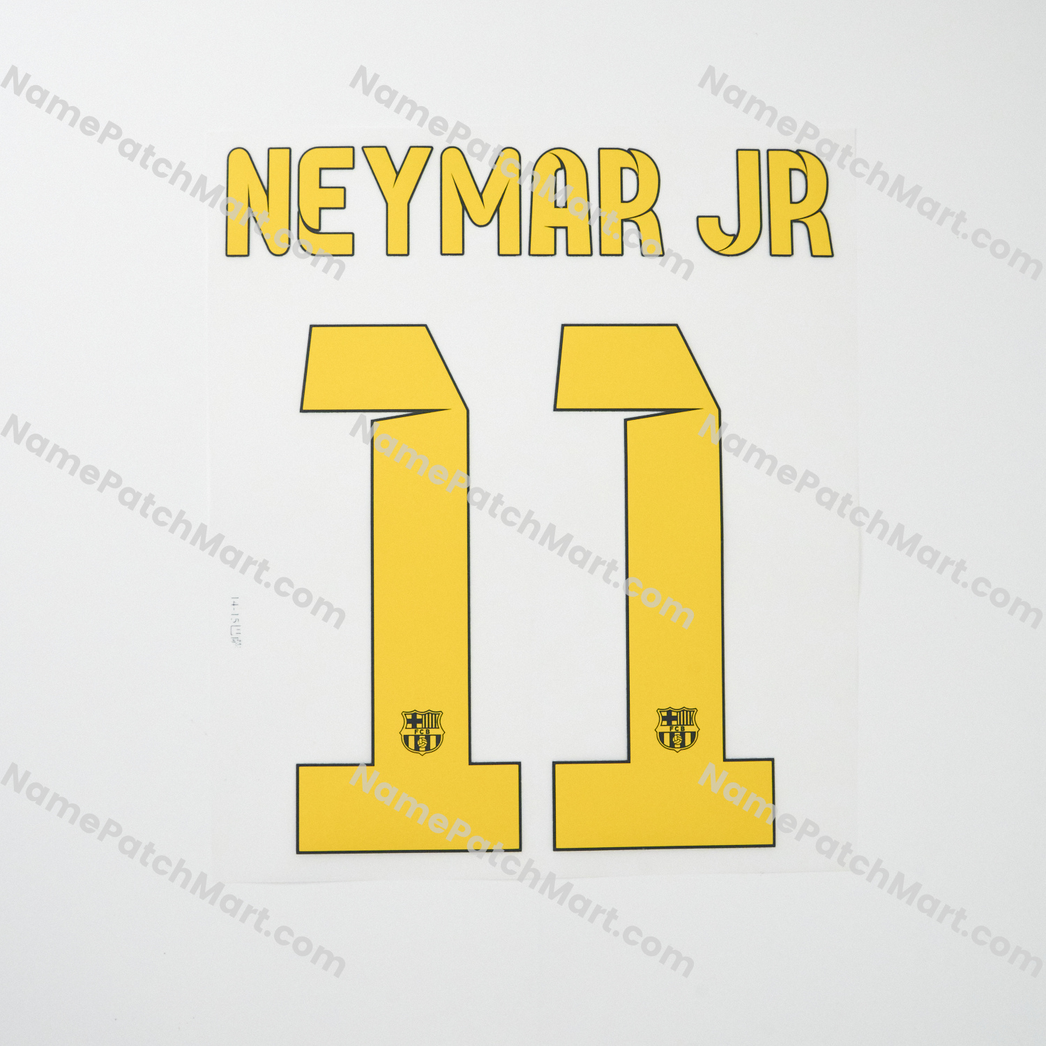 Neymar Jr #11 - Barcelona 2014-15 Home  | Name Number Set - NamePatchMart.COM