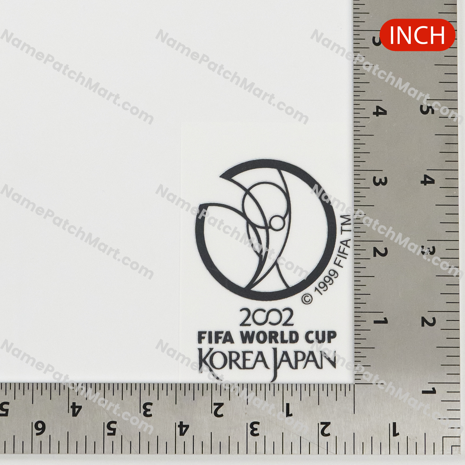 2002 World Cup Patch - Black  | Name Number Set - NamePatchMart.COM