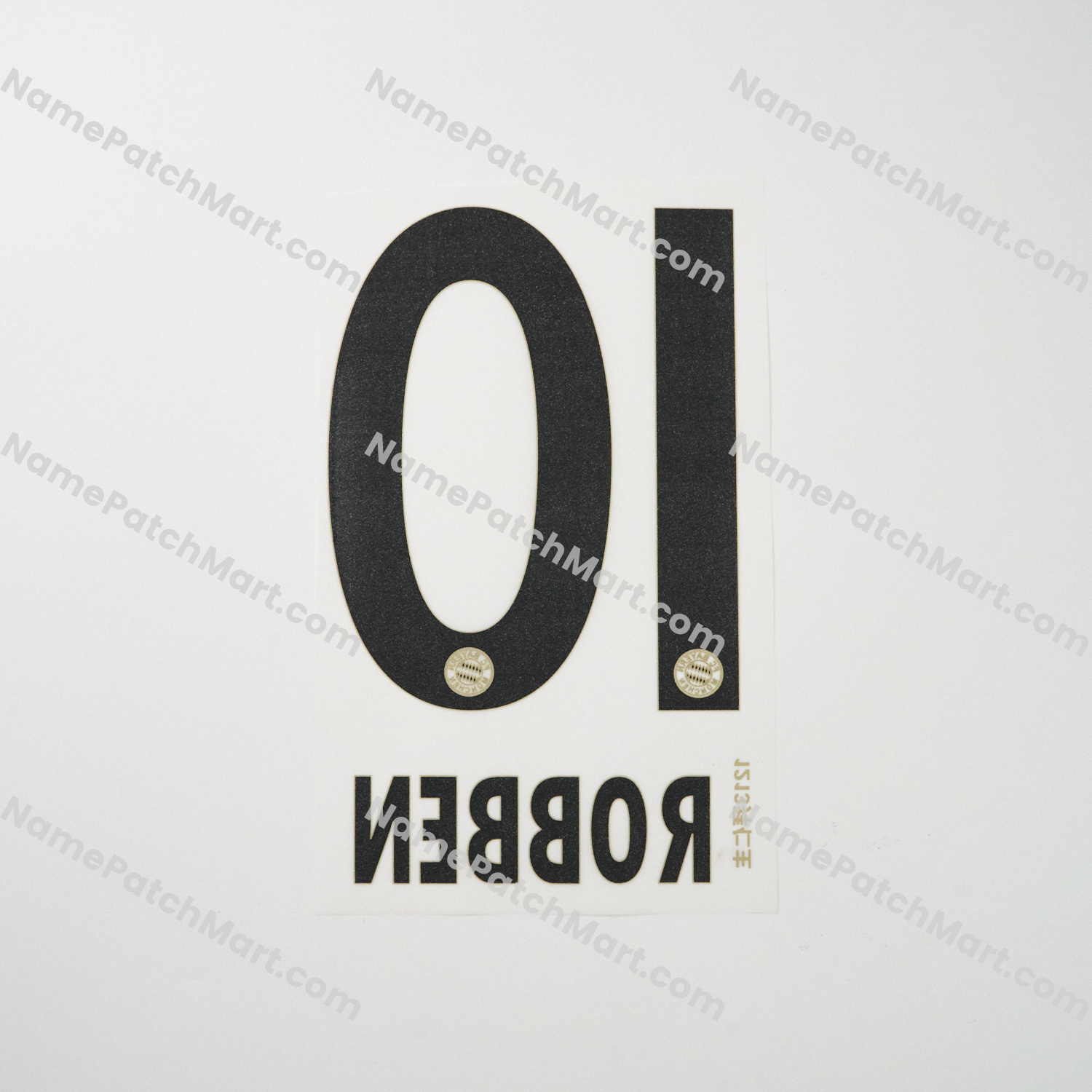 Robben #10 - Bayern Munich 2012-13 Home  | Name Number Set - NamePatchMart.COM