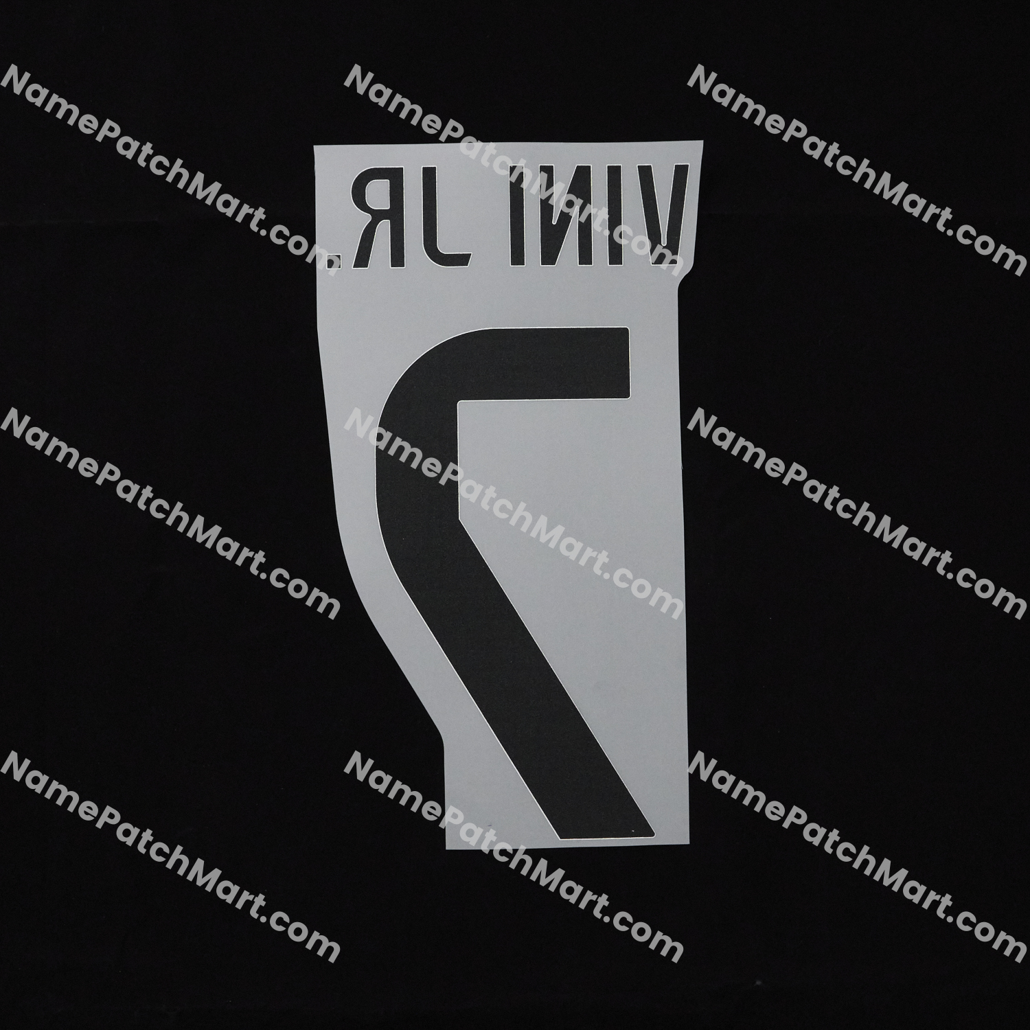 Vini Jr. #7 (Champions League) - Real Madrid 25-26 Third  | Name Number Set - NamePatchMart.COM