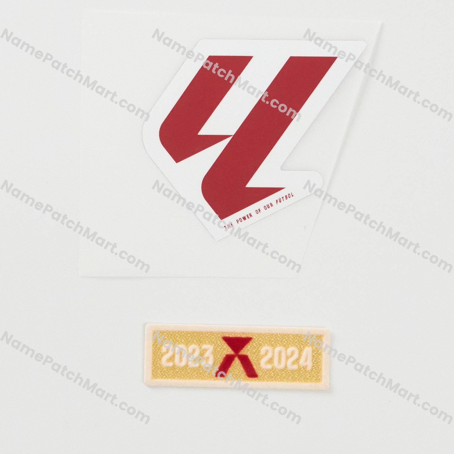 2024-25 La Liga Champion Patch Set (23-24 Winners - Real Madrid)  | Name Number Set - NamePatchMart.COM