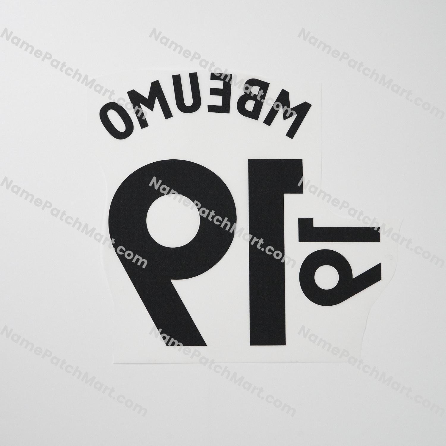 KIDS Mbeumo #19 (Premier League) - Manchester United 25-26 Away  | Name Number Set - NamePatchMart.COM