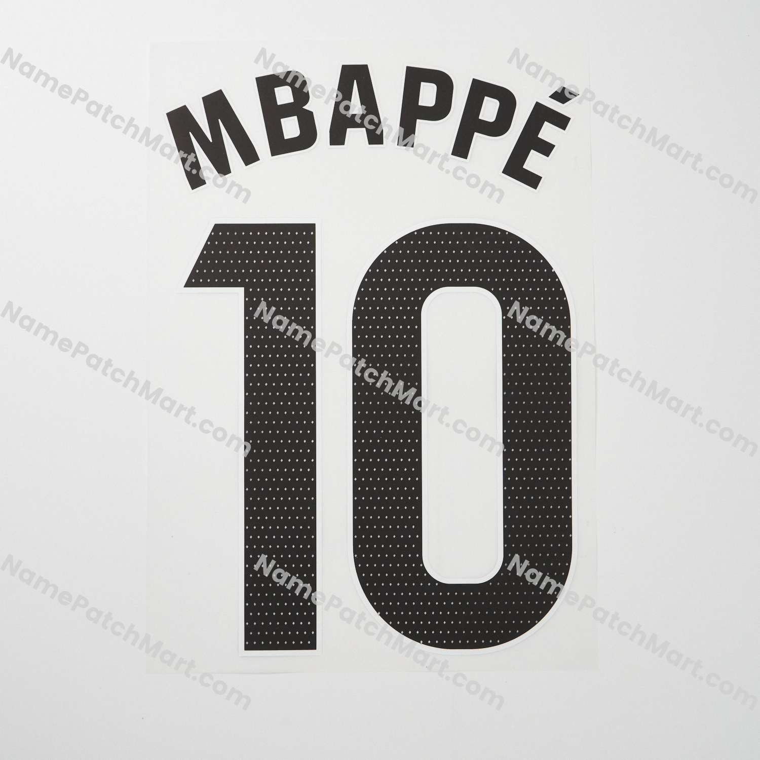 Mbappé #10 (La Liga) - Real Madrid 25-26 Home  | Name Number Set - NamePatchMart.COM