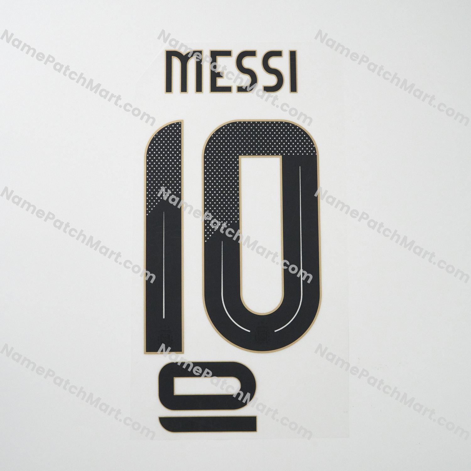 Messi #10 - Argentina 2024 Home  | Name Number Set - NamePatchMart.COM