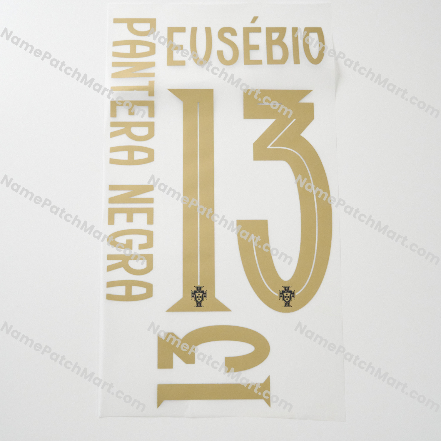 Eusébio #13 (Special Edition) - Portugal 26-27 Speical Edition  | Name Number Set - NamePatchMart.COM