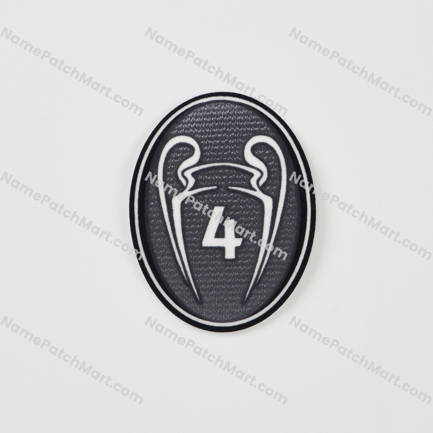 2012-13 Badge of Honour BOH 4 Winner Trophy Ajax Bayern Munich Patch UEFA Champions League  | Name Number Set - NamePatchMart.COM