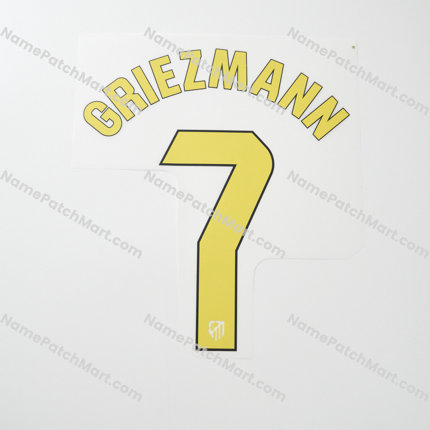 Griezmann #7 (La Liga) - Atletico Madrid 25-26 Away  | Name Number Set - NamePatchMart.COM