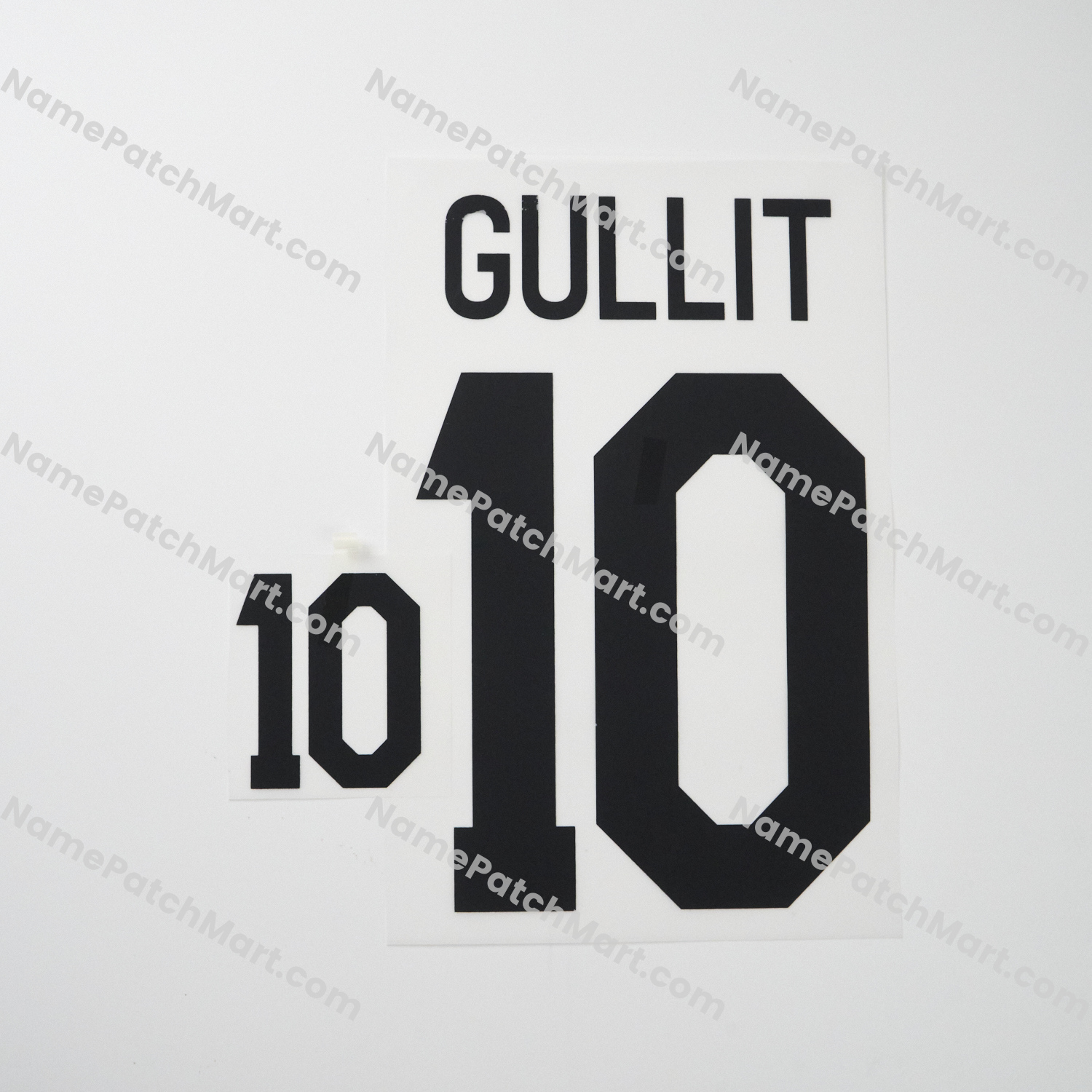 Gullit #10 - Netherlands 1988 Away  | Name Number Set - NamePatchMart.COM