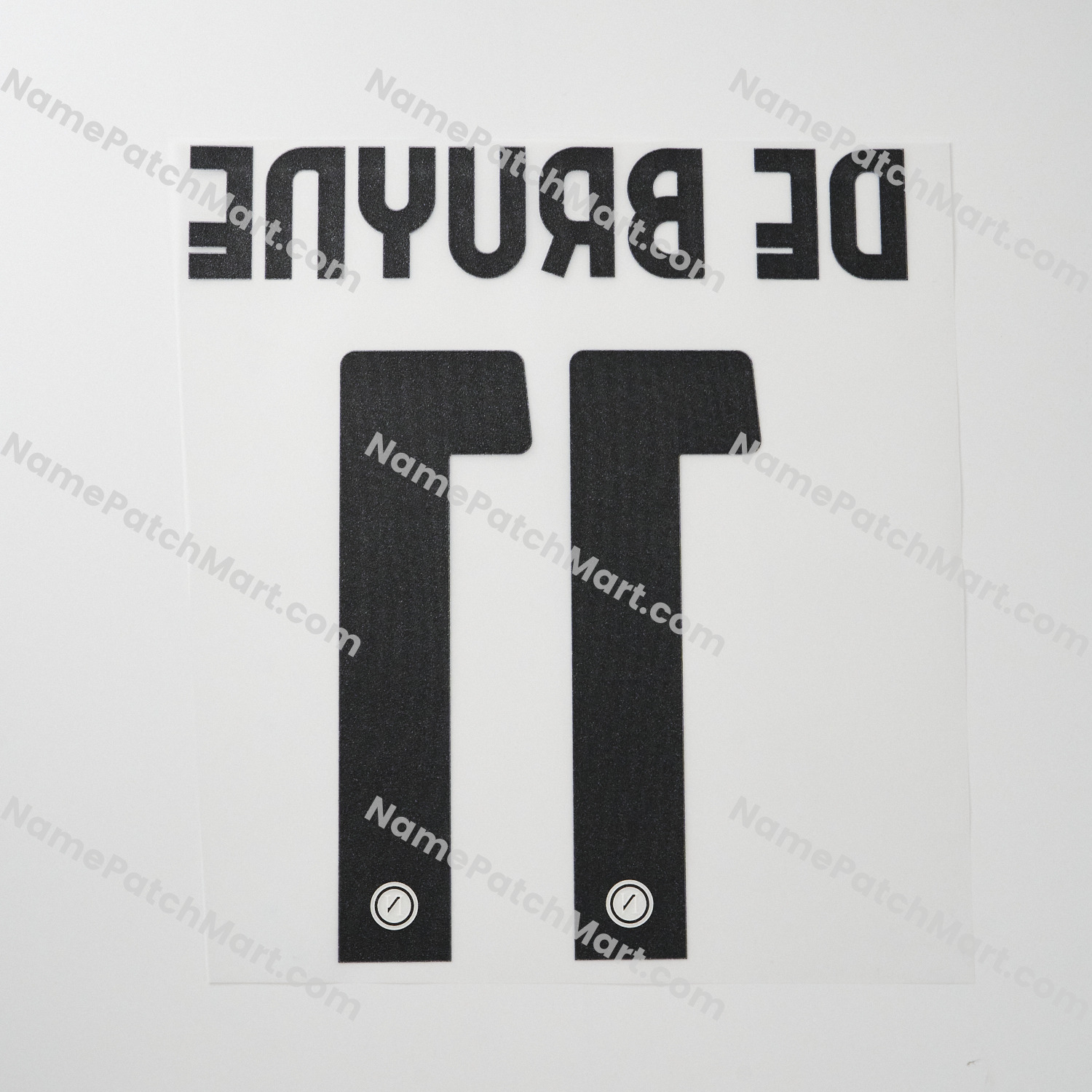 De Bruyne #11 - Napoli 25-26 Home  | Name Number Set - NamePatchMart.COM