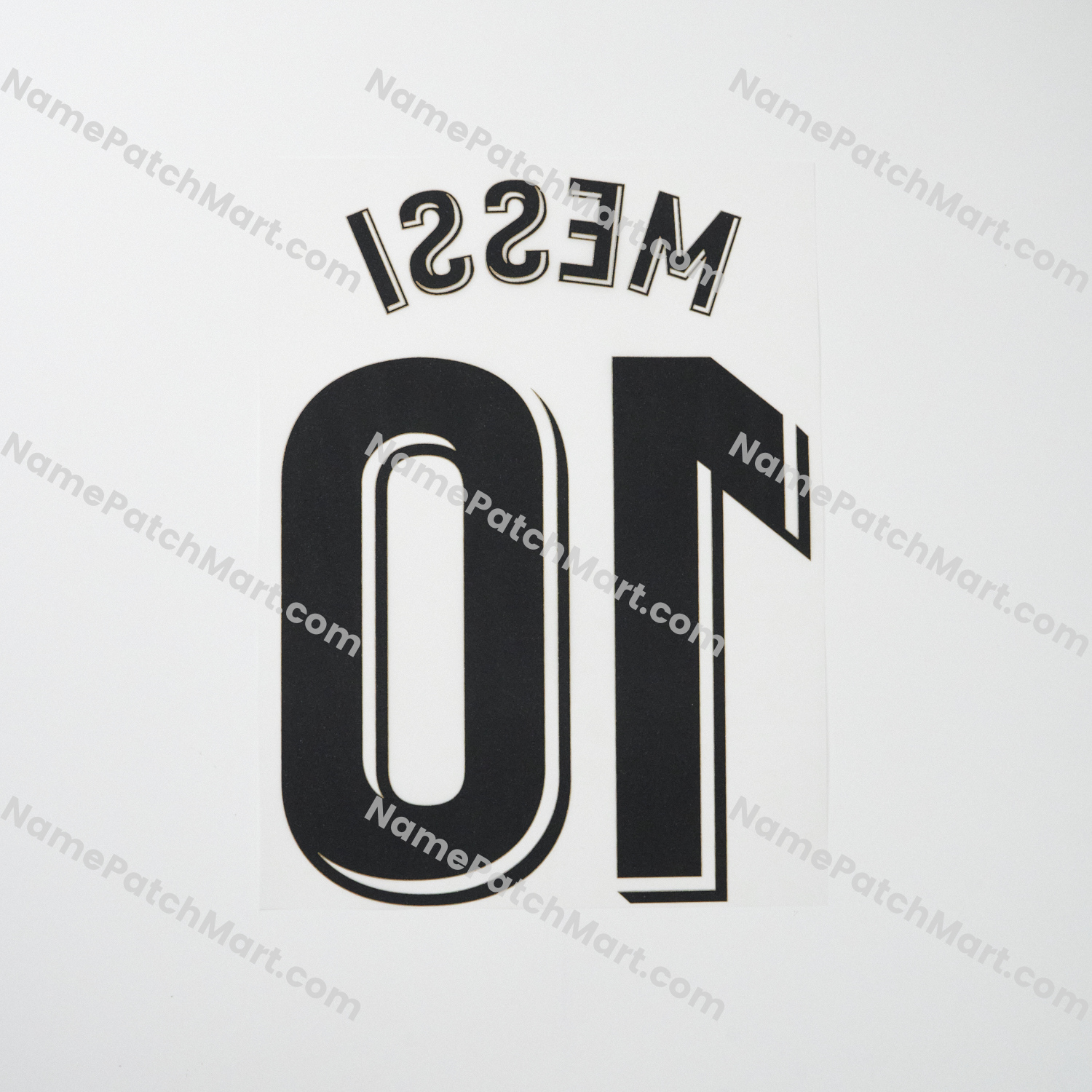 Messi #10 - Barcelona 2020-21 Away  | Name Number Set - NamePatchMart.COM