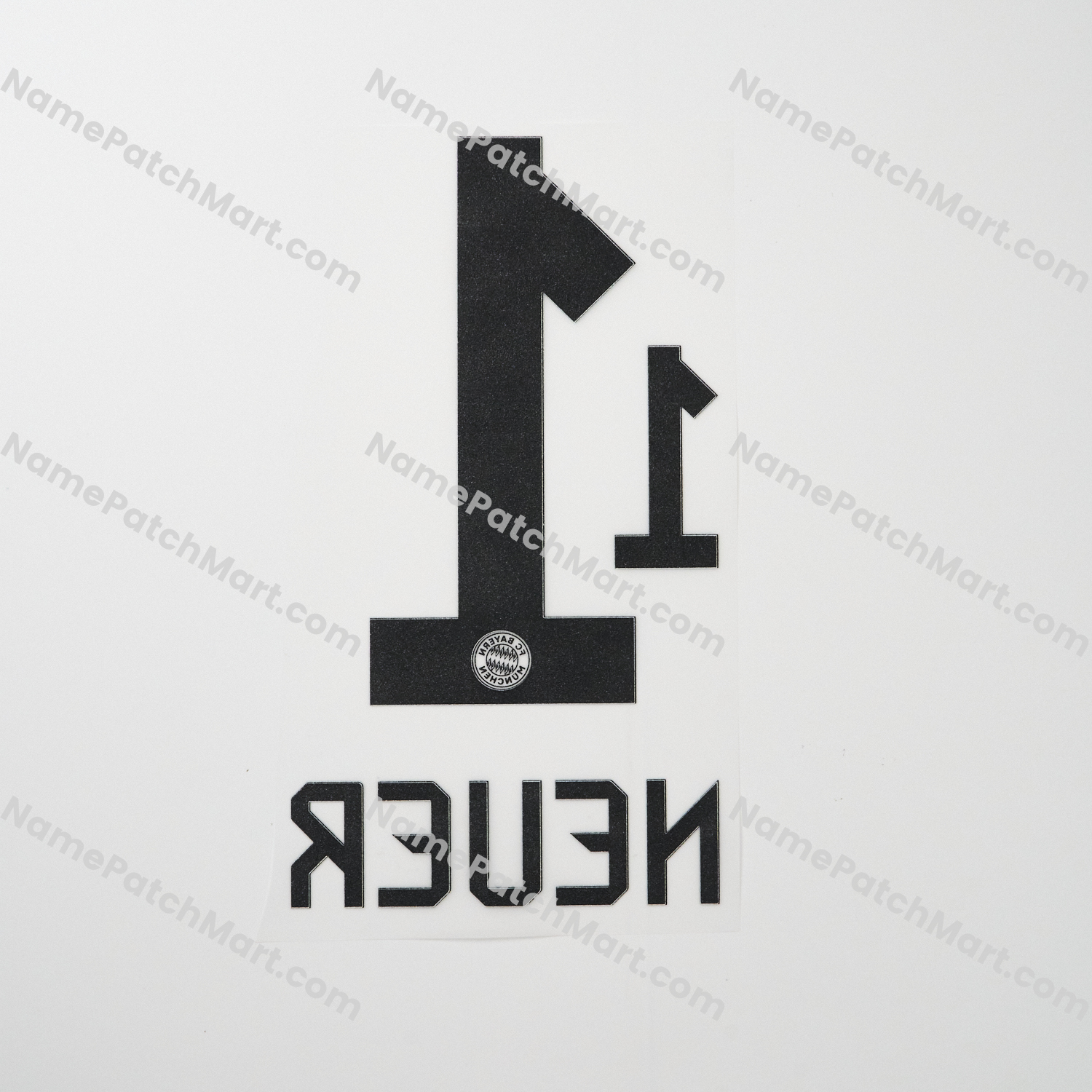 Neuer #1 - Bayern Munich 25-26 Goalkeeper  | Name Number Set - NamePatchMart.COM