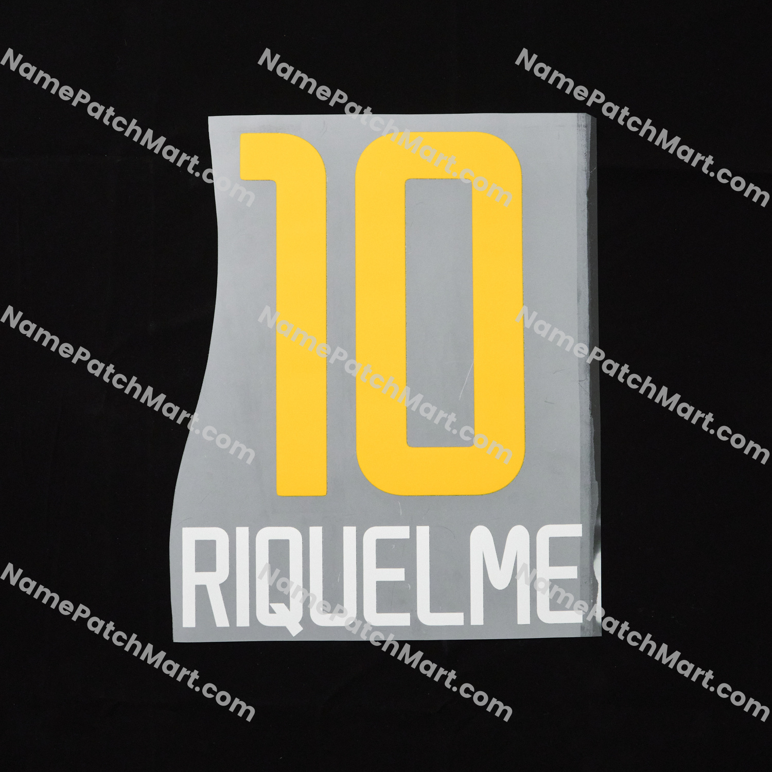 Riquelme #10 - Boca Juniors 2003-04 Home  | Name Number Set - NamePatchMart.COM