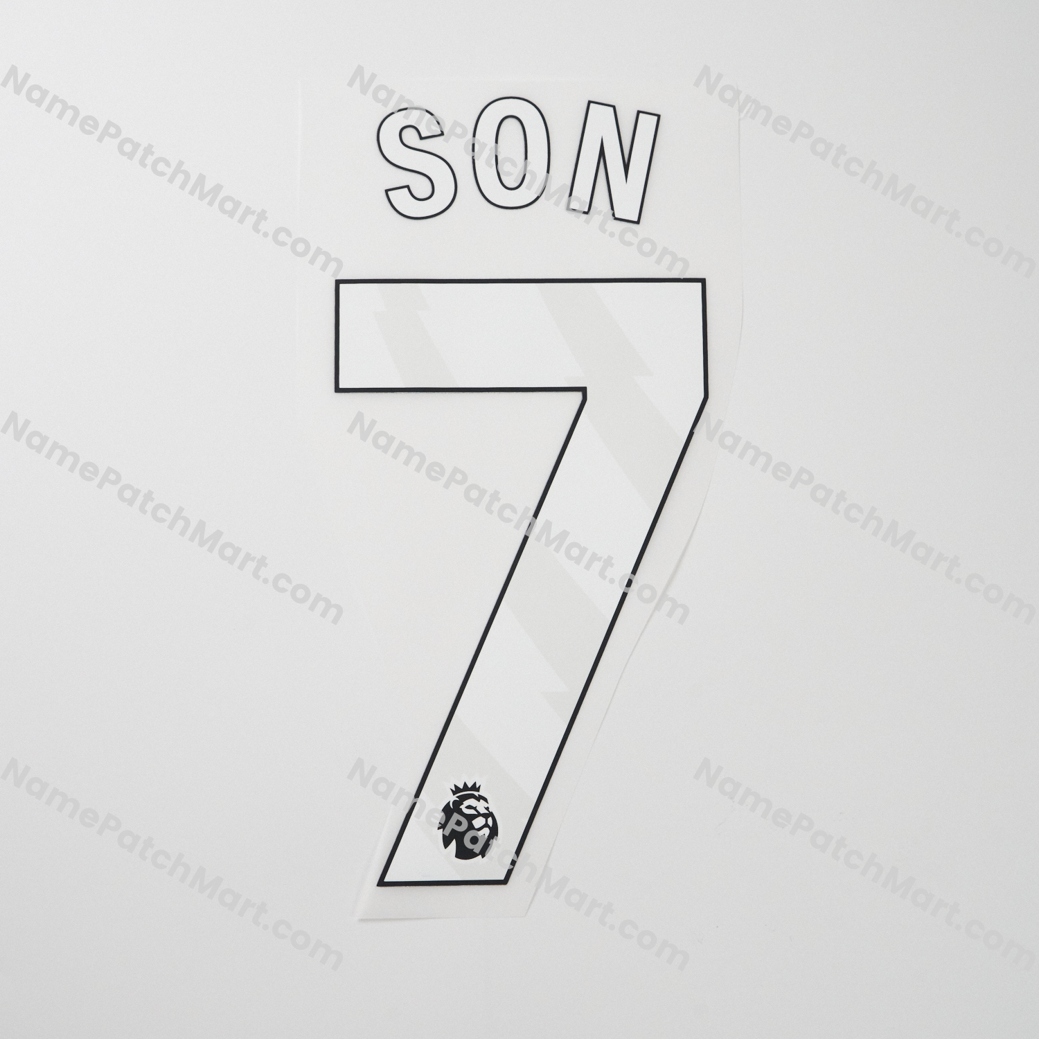 Son #7 (Premier League) -  | Name Number Set - NamePatchMart.COM