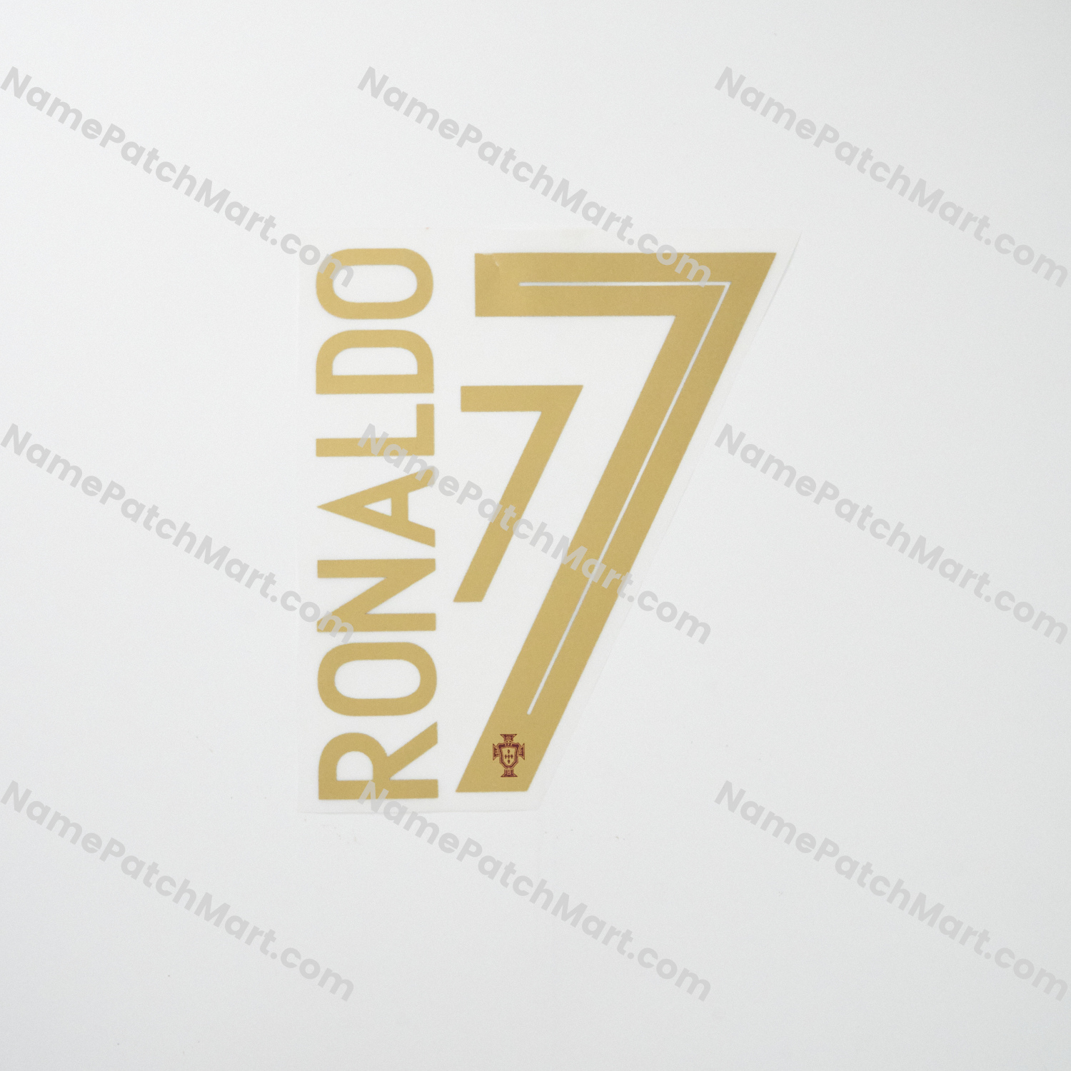 Ronaldo #7 - Portugal 2018 Home  | Name Number Set - NamePatchMart.COM