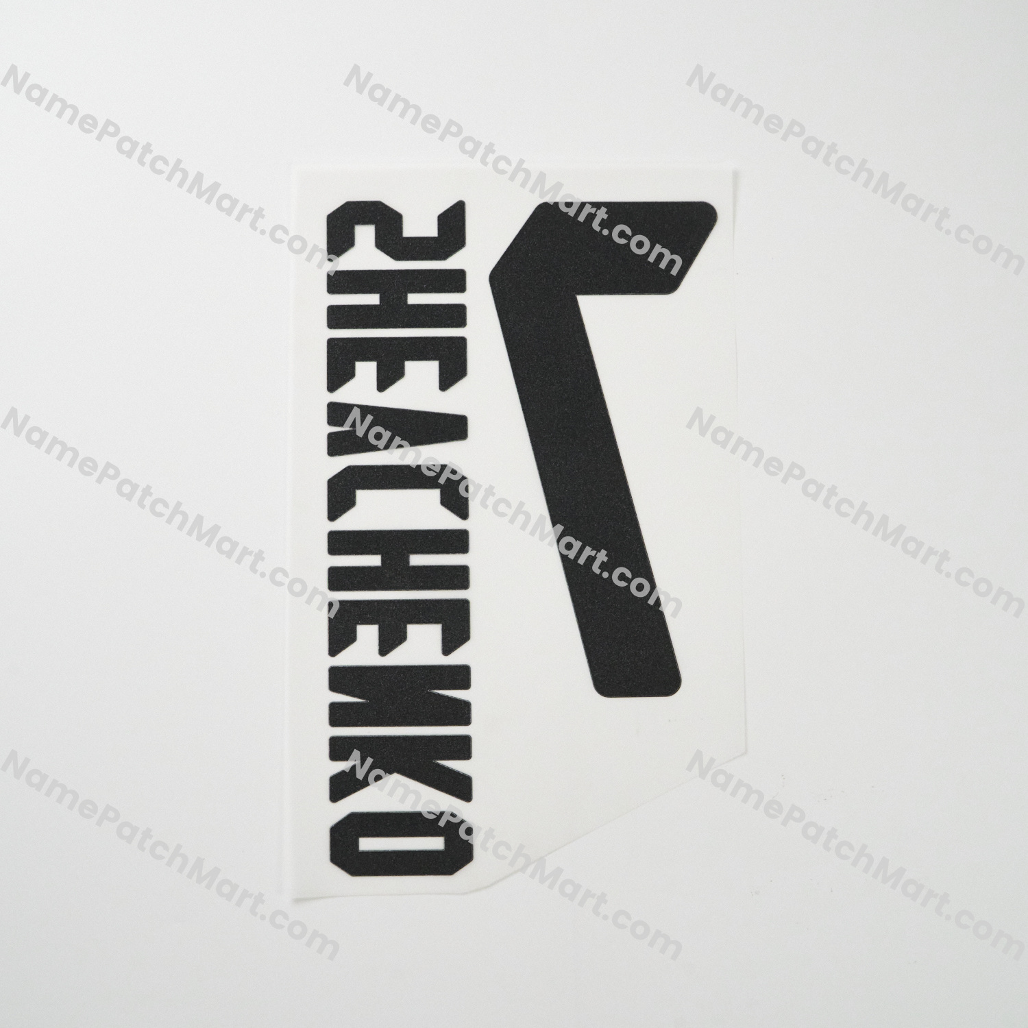 Shevchenko #7 - AC Milan 2004-07 Away  | Name Number Set - NamePatchMart.COM