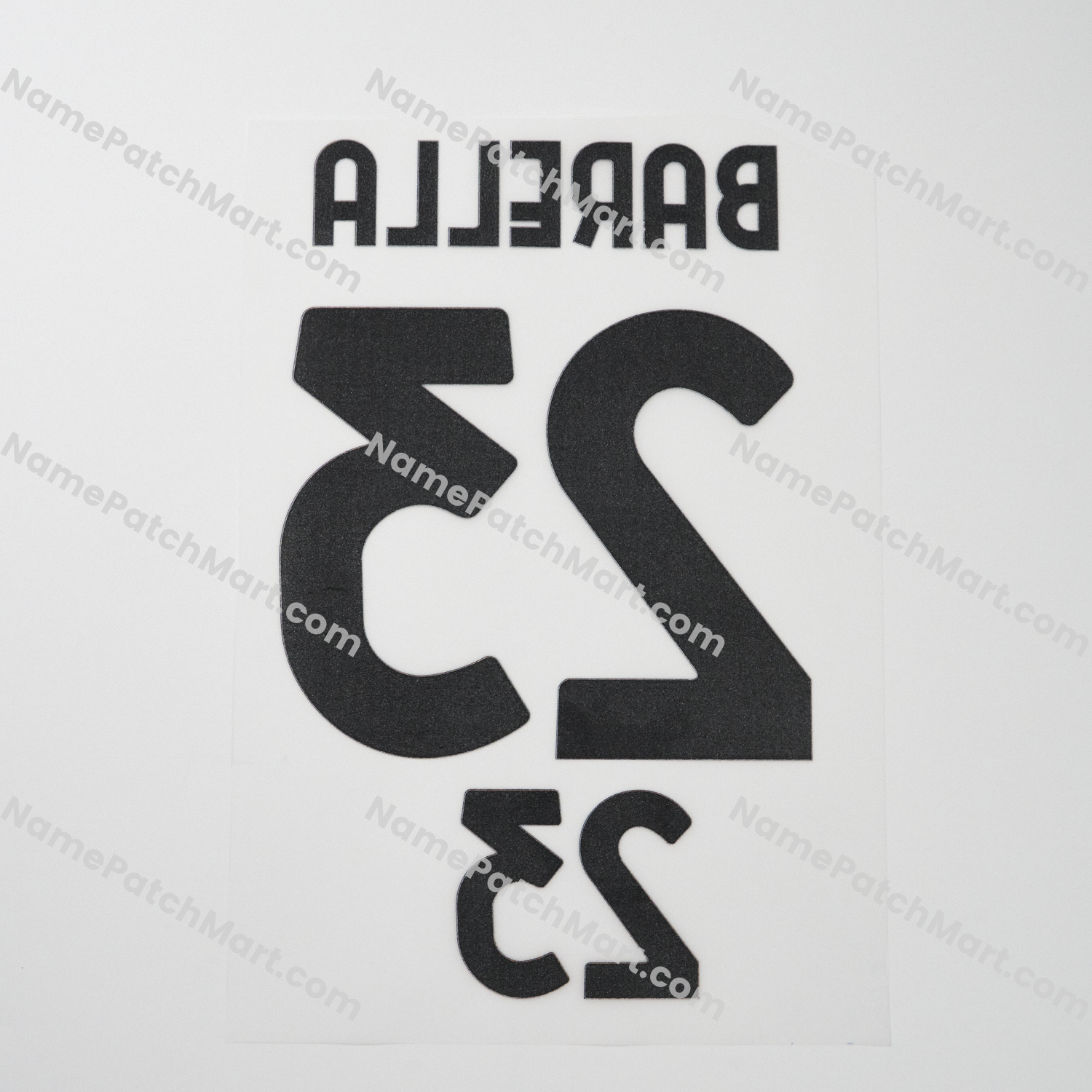 KIDS Barella #23 - Inter Milan 25-26 Third  | Name Number Set - NamePatchMart.COM