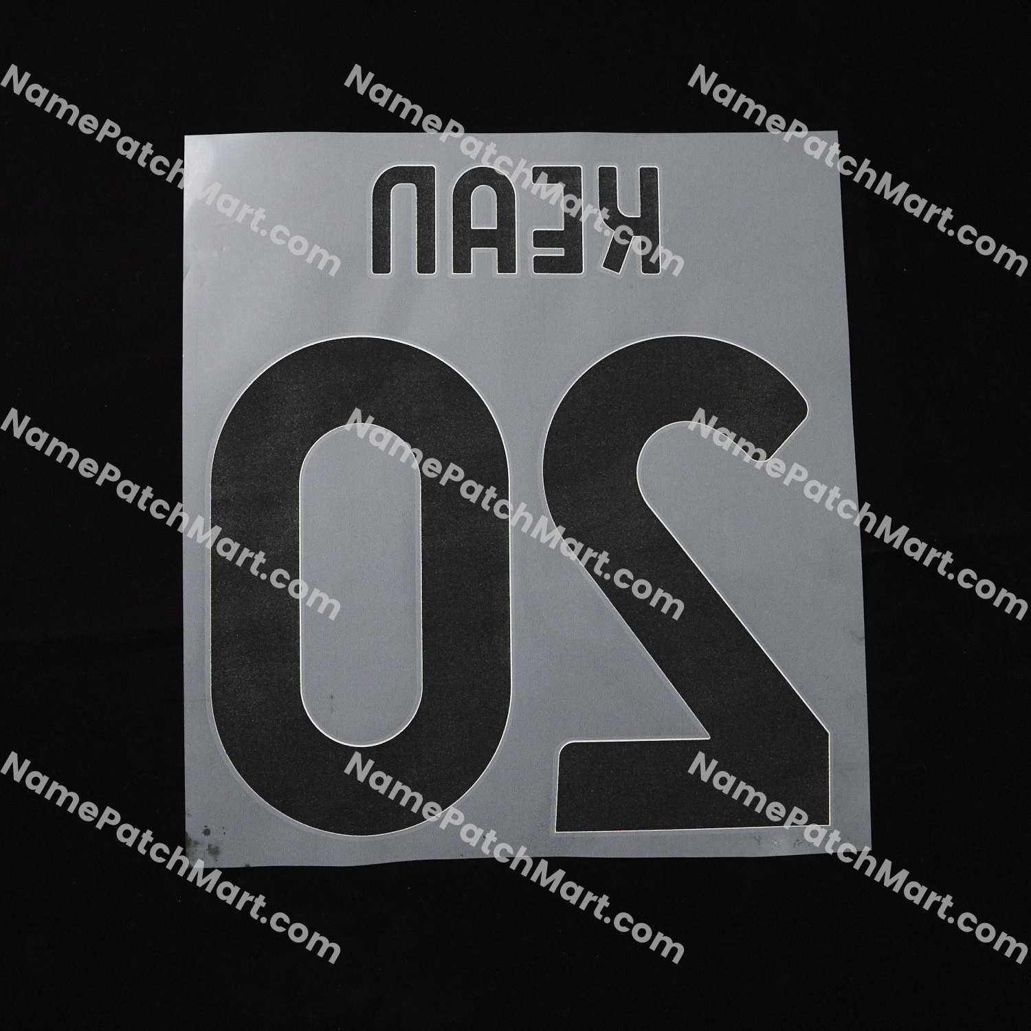 Kean #20 - Fiorentina 25-26 Home  | Name Number Set - NamePatchMart.COM