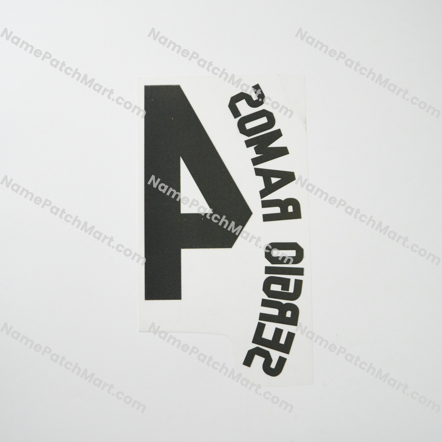 Sergio Ramos #4 - Real Madrid 2014-15 Home  | Name Number Set - NamePatchMart.COM