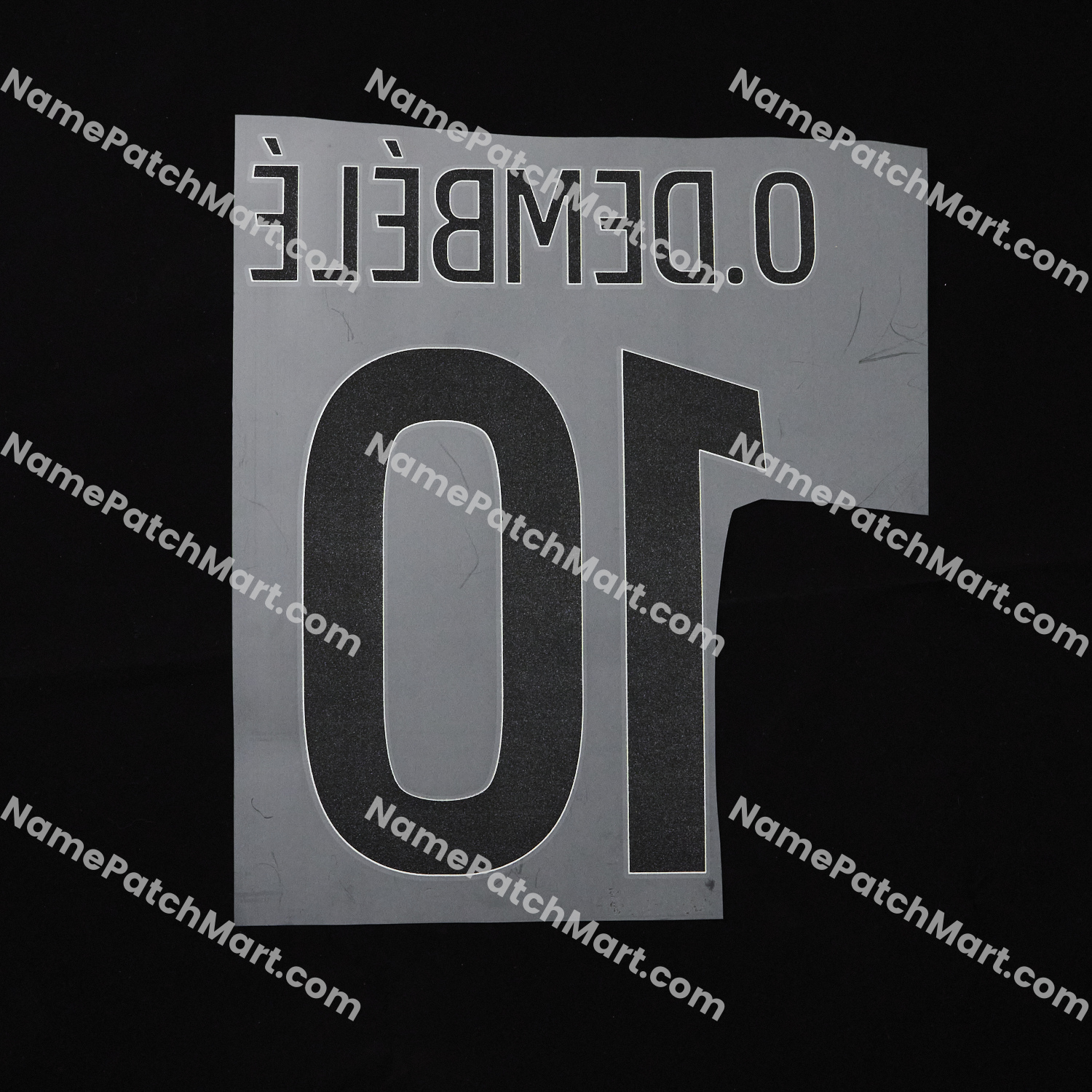 O.Dembélé #10 (Ligue 1) - Paris Saint-Germain PSG 25-26 Home  | Name Number Set - NamePatchMart.COM