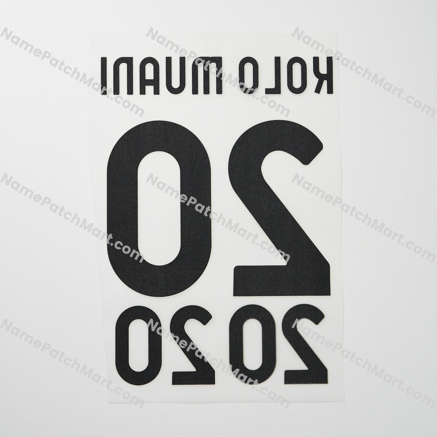 KIDS Kolo Muani #20 - Juventus 25-26 Home  | Name Number Set - NamePatchMart.COM