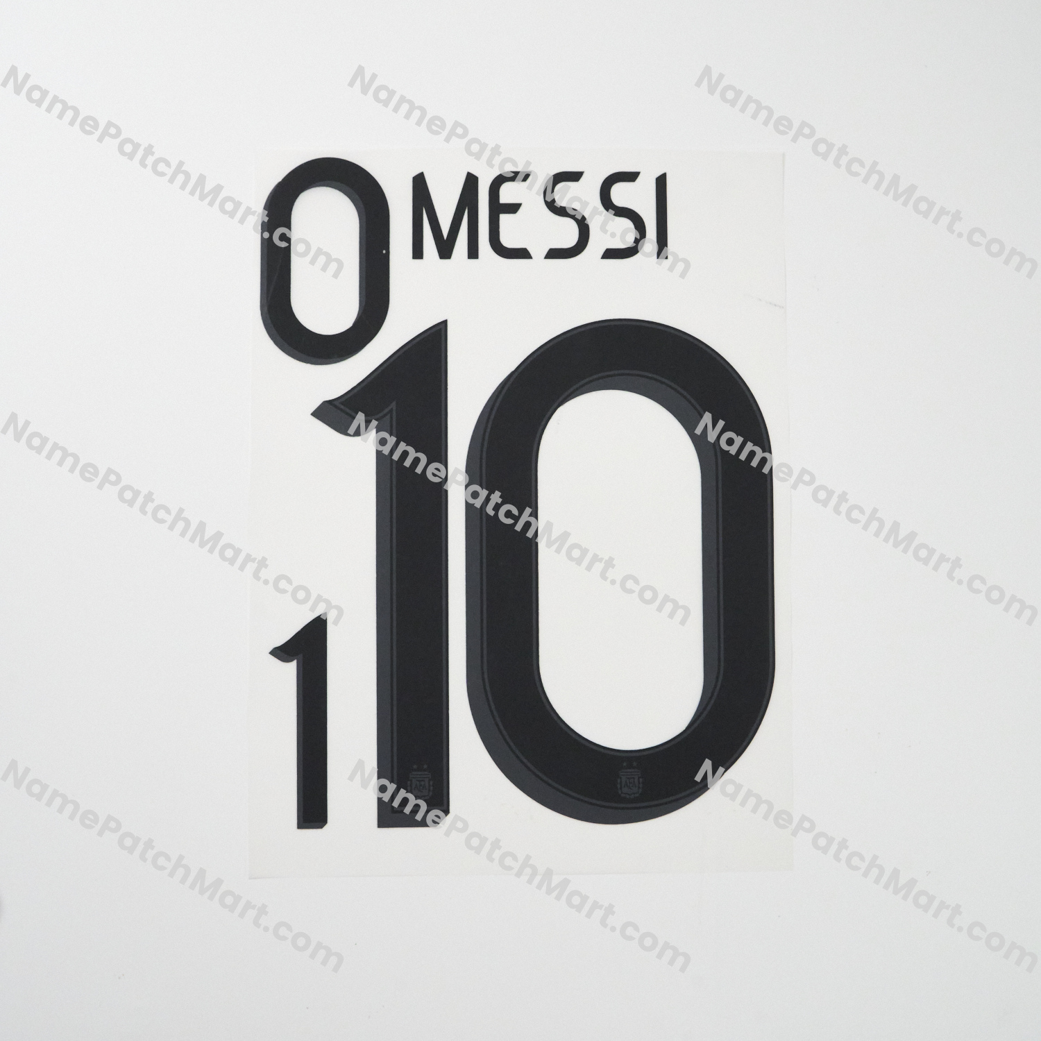 Messi #10 - Argentina 2021 Home  | Name Number Set - NamePatchMart.COM