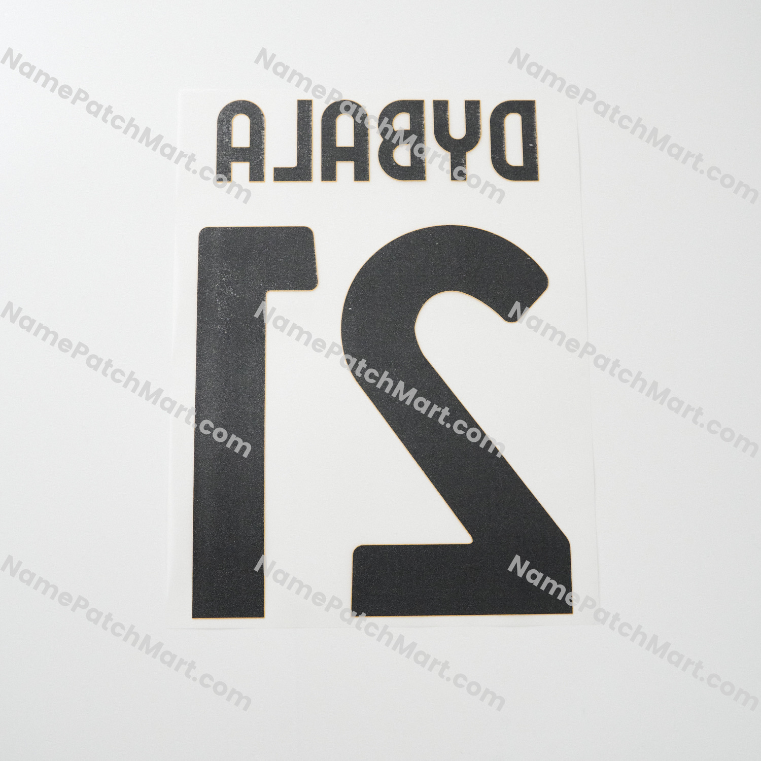 Dybala #21 (Series A) - AS Roma 25-26 Away  | Name Number Set - NamePatchMart.COM