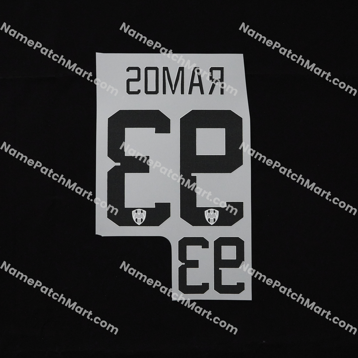 KIDS Ramos #93 - Rayados Monterrey 25-26 Home  | Name Number Set - NamePatchMart.COM