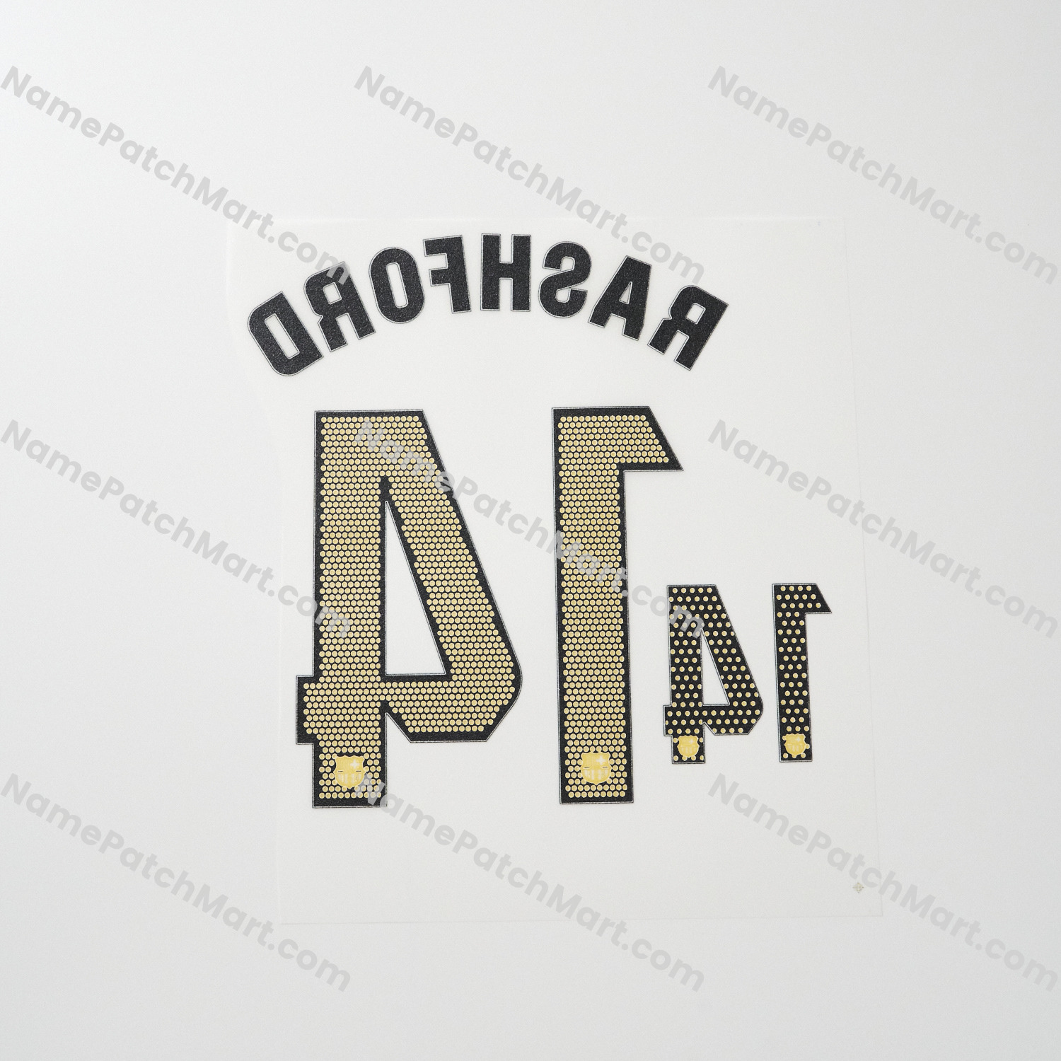 Rashford #14 (La Liga) - Barcelona 25-26 Home KIDS  | Name Number Set - NamePatchMart.COM