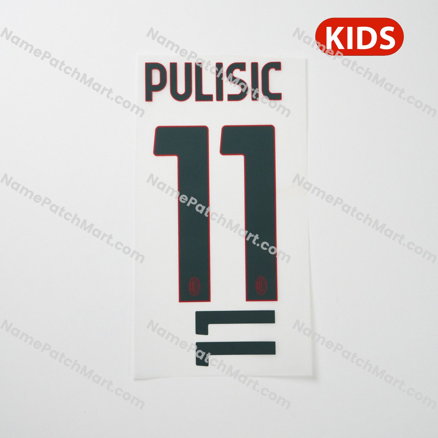 KIDS Pulisic #11 - AC Milan 25-26 Third  | Name Number Set - NamePatchMart.COM