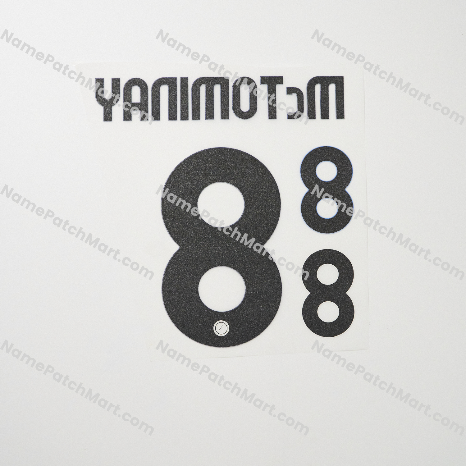 KIDS McTominay #8 (Series A) - Napoli 25-26 Home  | Name Number Set - NamePatchMart.COM