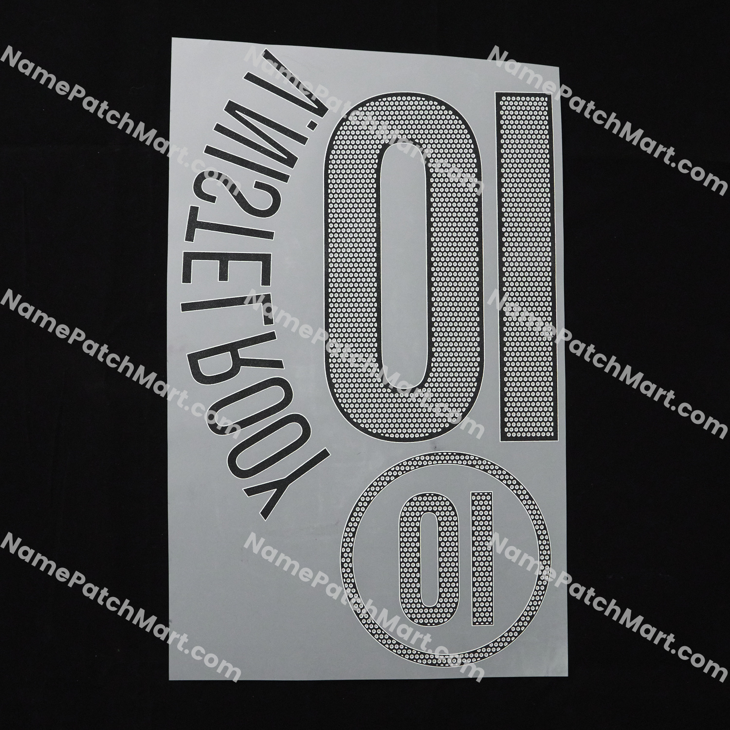 V.Nistelrooy #10 - Netherlands 2004 Home  | Name Number Set - NamePatchMart.COM