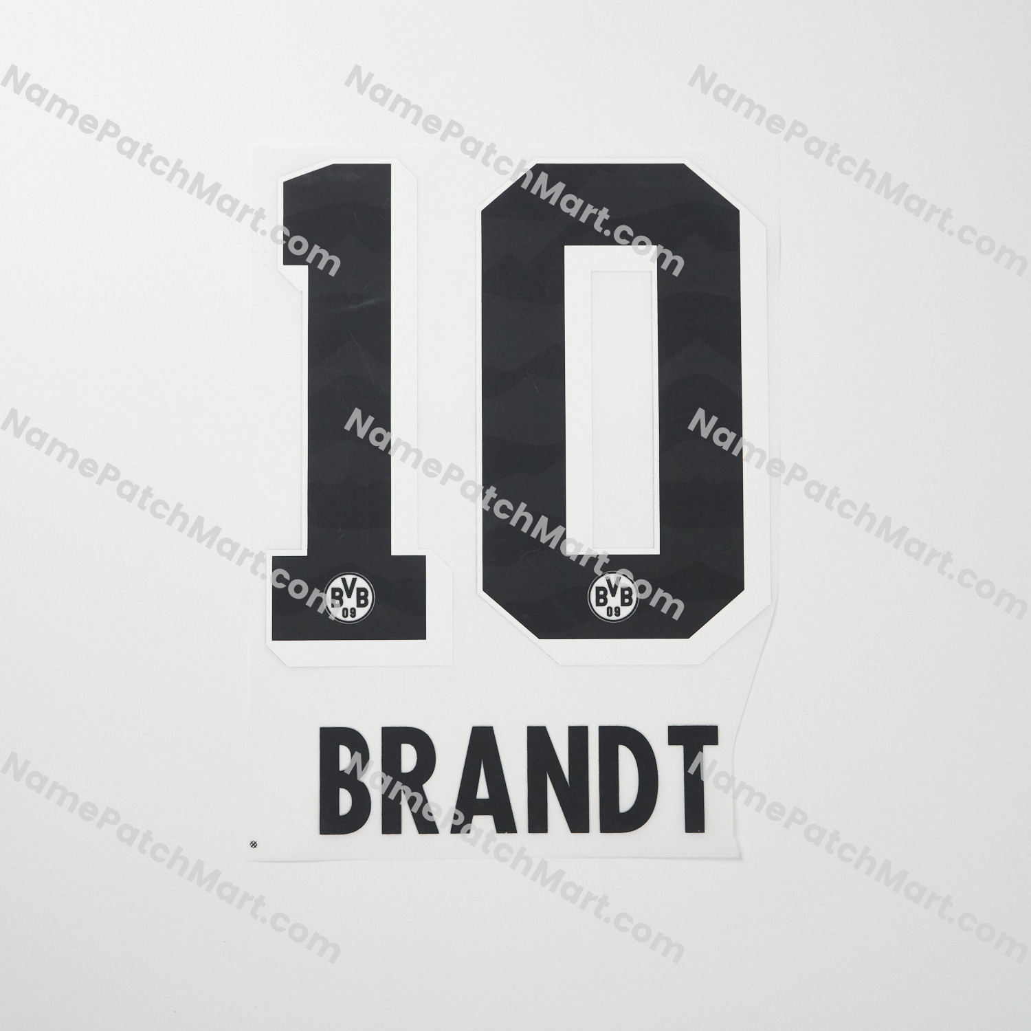 Brandt #10 - Dortmund 25-26 Special  | Name Number Set - NamePatchMart.COM
