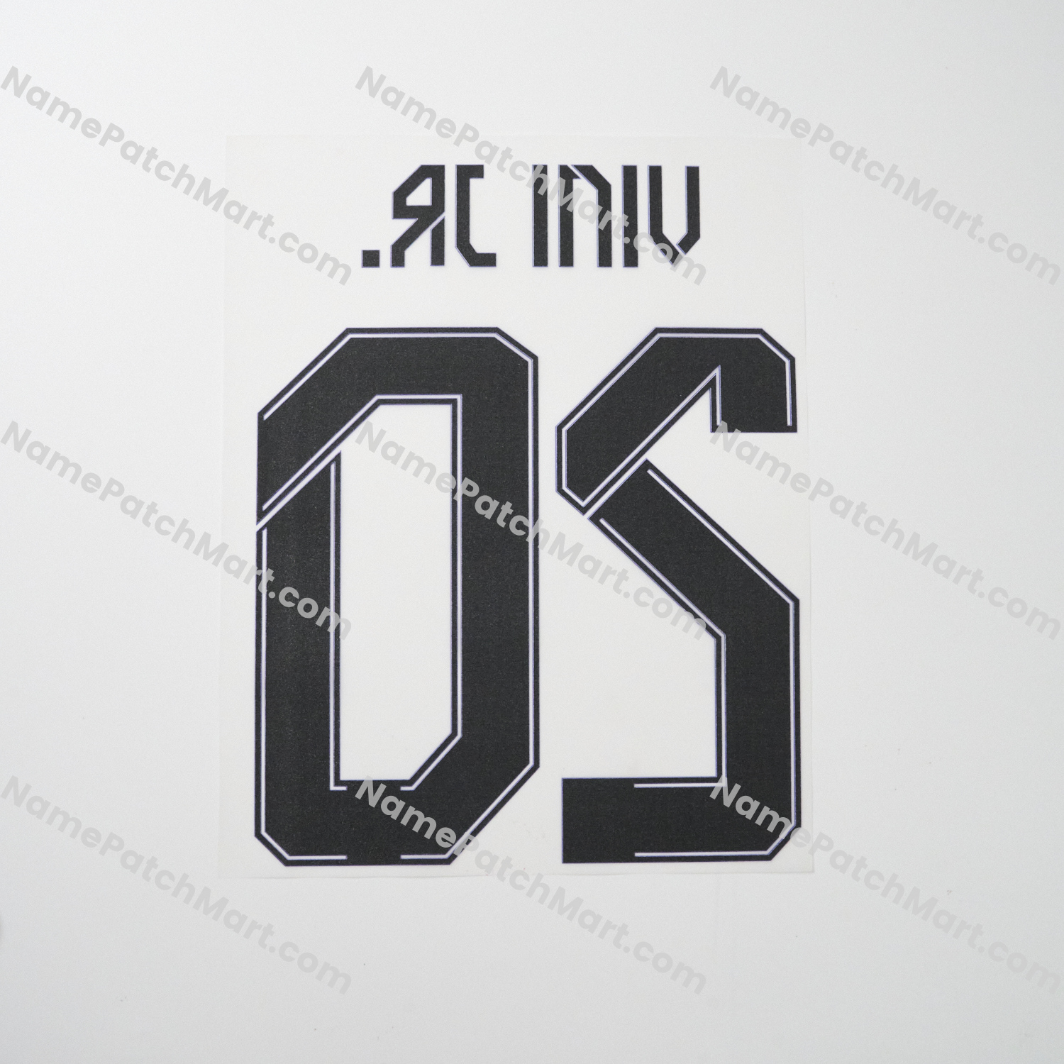 Vini Jr. #20 (Champions League) - Real Madrid 2021-22 Home  | Name Number Set - NamePatchMart.COM