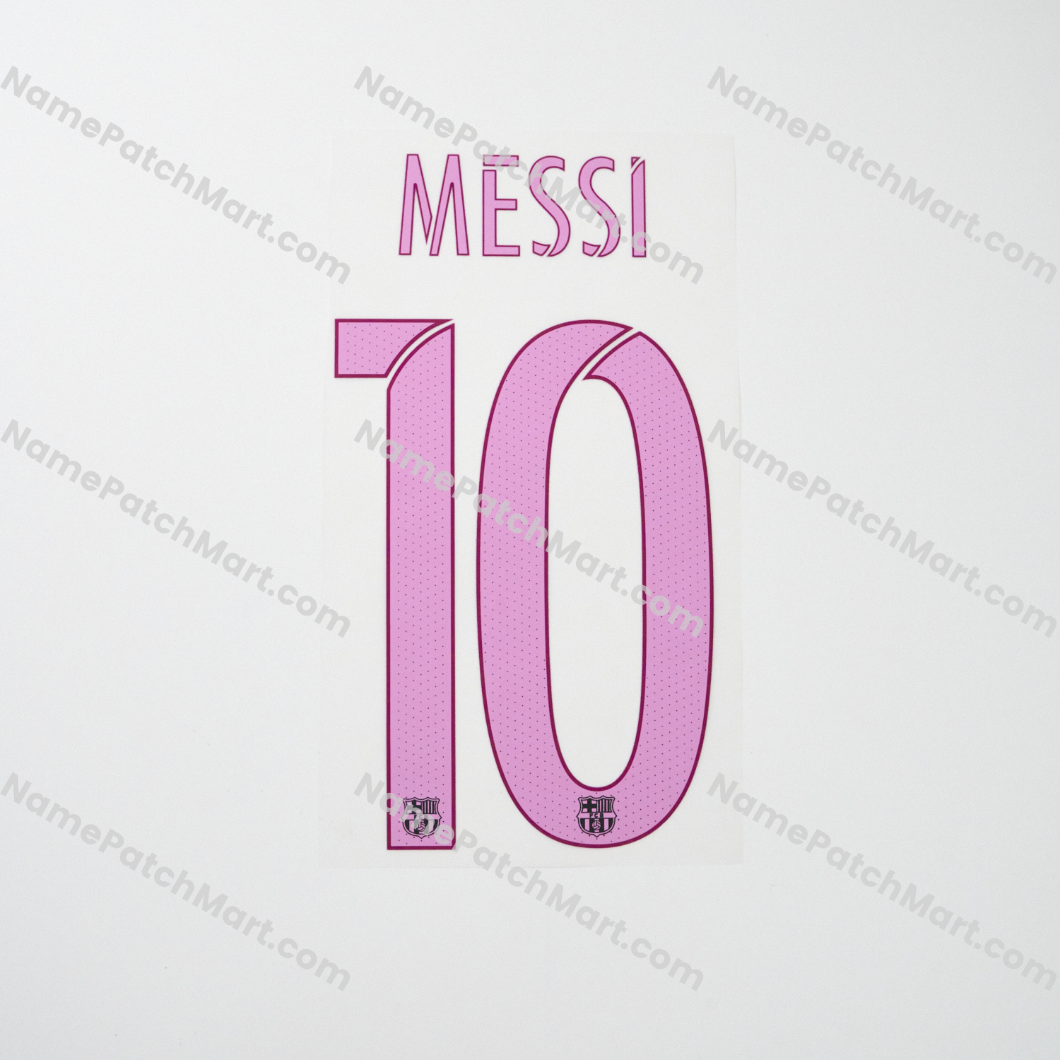 Messi #10 - Barcelona 2015-17 Away  | Name Number Set - NamePatchMart.COM