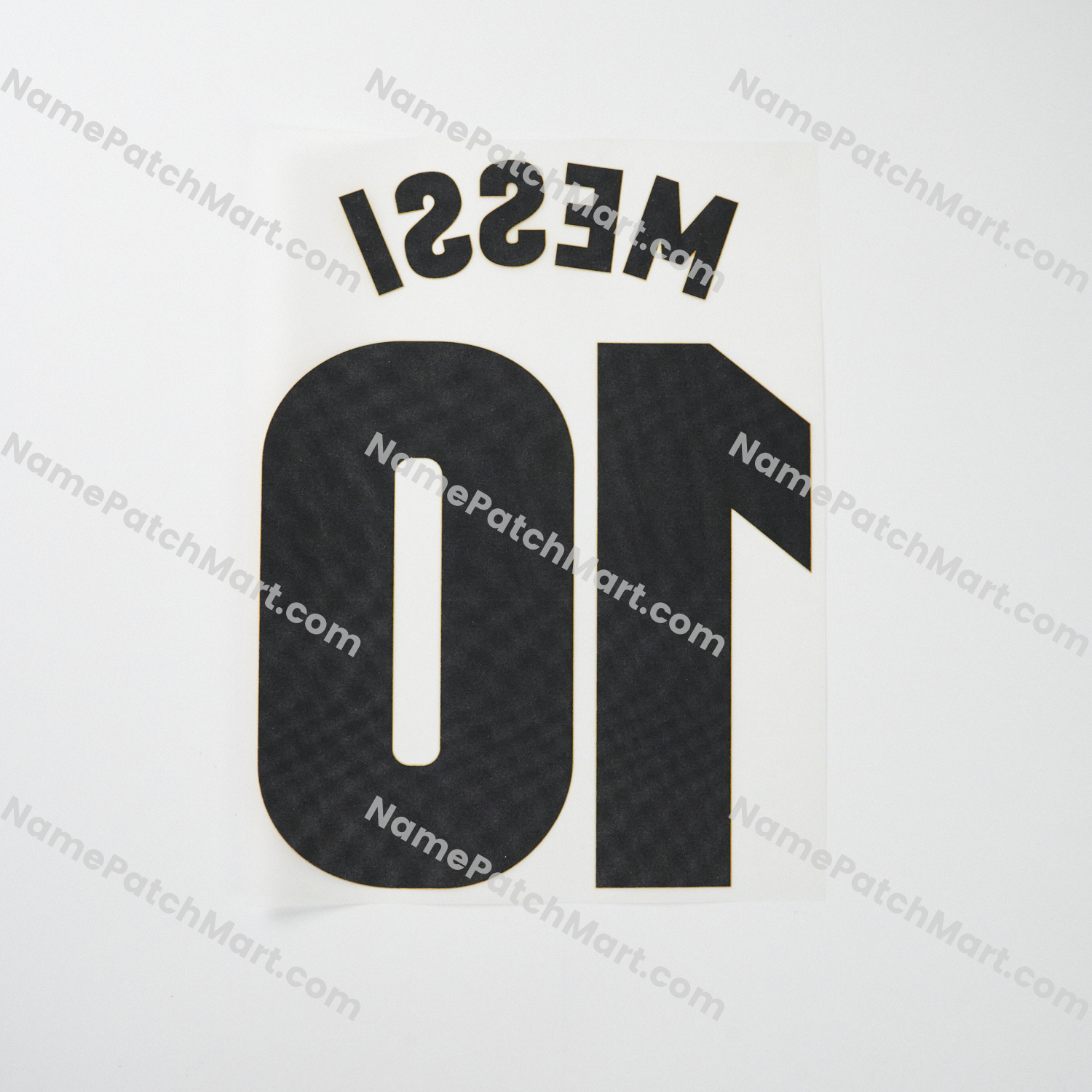 Messi #10 - Barcelona 2017-18 Home  | Name Number Set - NamePatchMart.COM