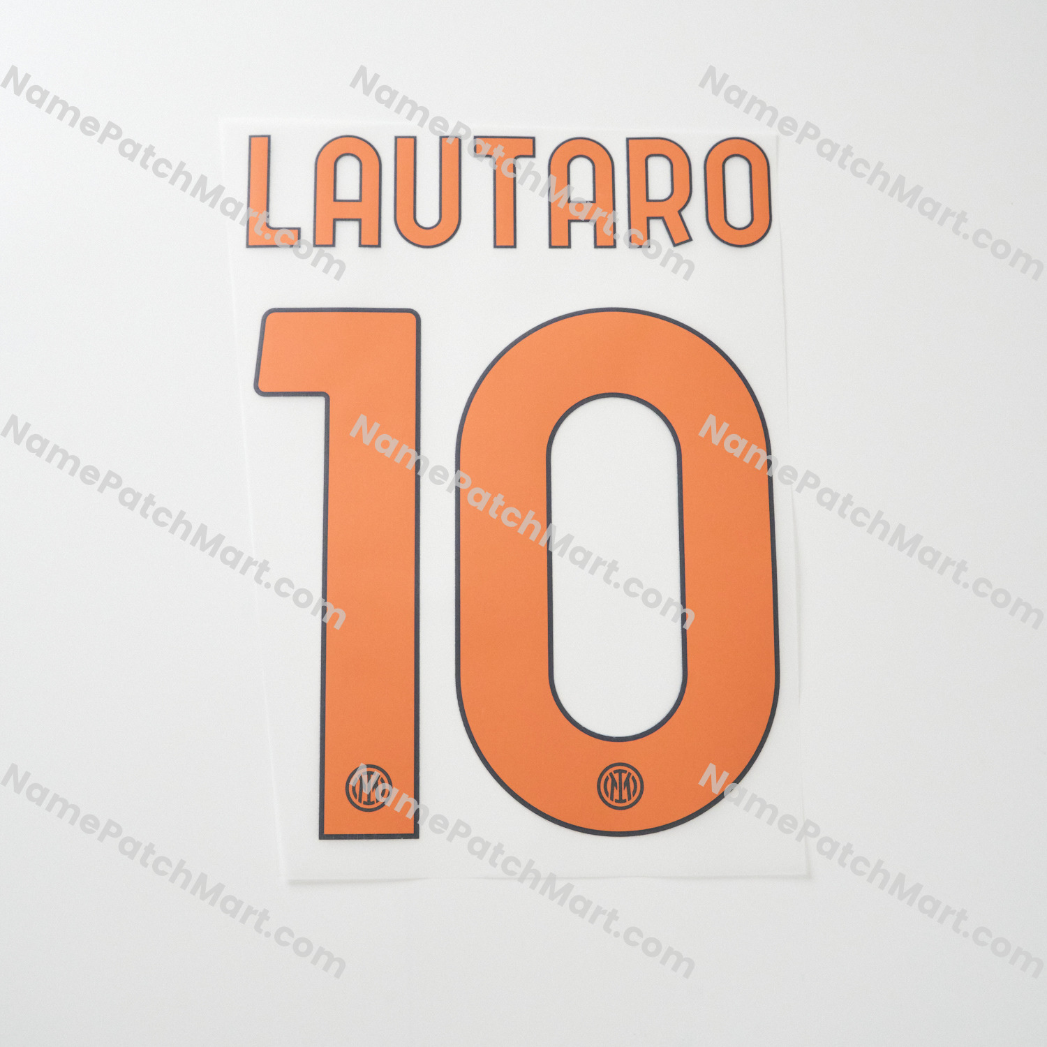 Lautaro #10 (Series A) - Inter Milan 25-26 Third  | Name Number Set - NamePatchMart.COM