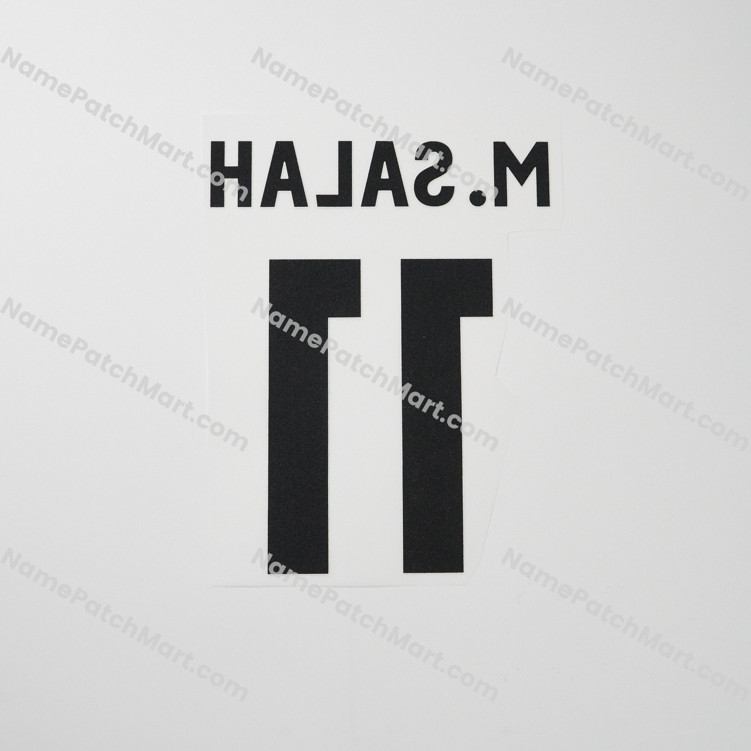 KIDS M.Salah #11 (Premier League) - Liverpool 25-26 Away  | Name Number Set - NamePatchMart.COM