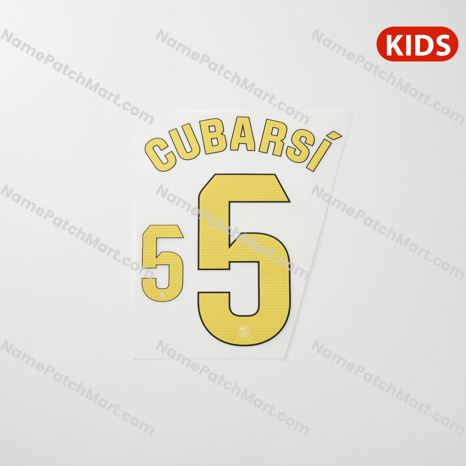 Cubarsí #5 (La Liga) - Barcelona 25-26 Home KIDS  | Name Number Set - NamePatchMart.COM