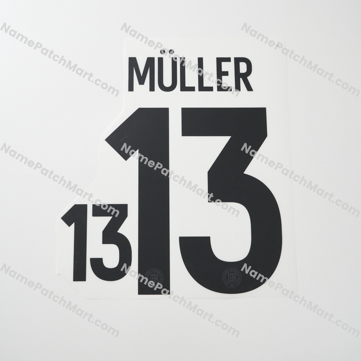 Müller #13 - Germany 2025 125-Year Anniversary Home  | Name Number Set - NamePatchMart.COM