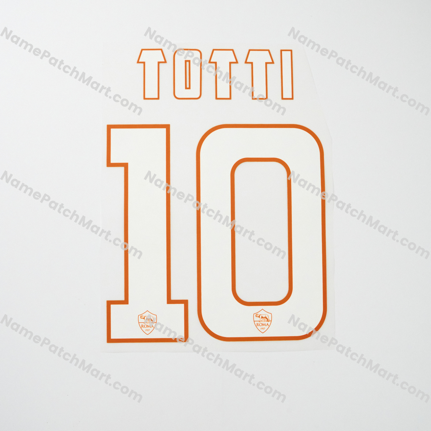 Totti #10 - Roma 2014-15 Home  | Name Number Set - NamePatchMart.COM