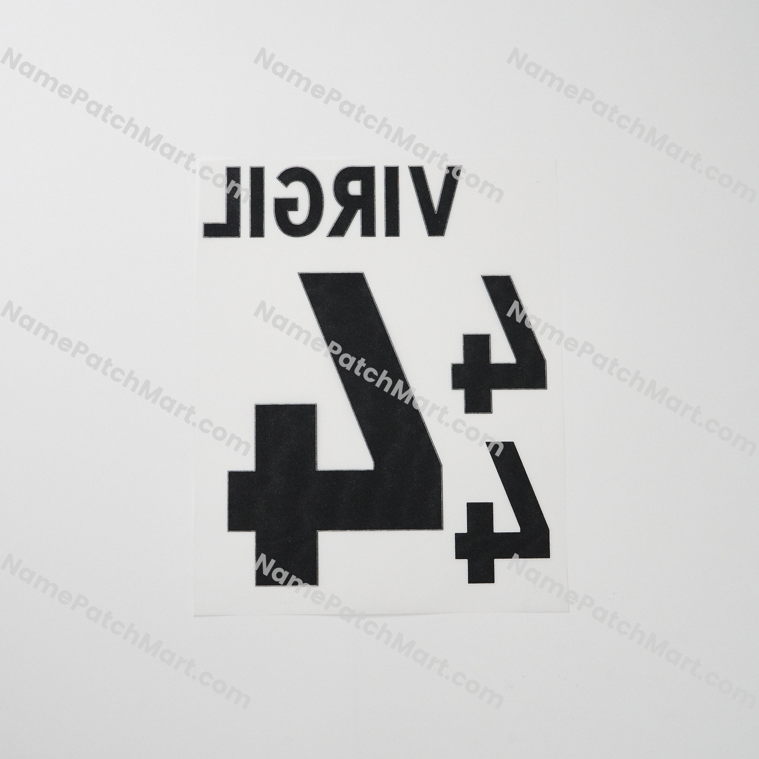 KIDS Virgil #4 (Premier League) - Liverpool 25-26 Home and Third  | Name Number Set - NamePatchMart.COM