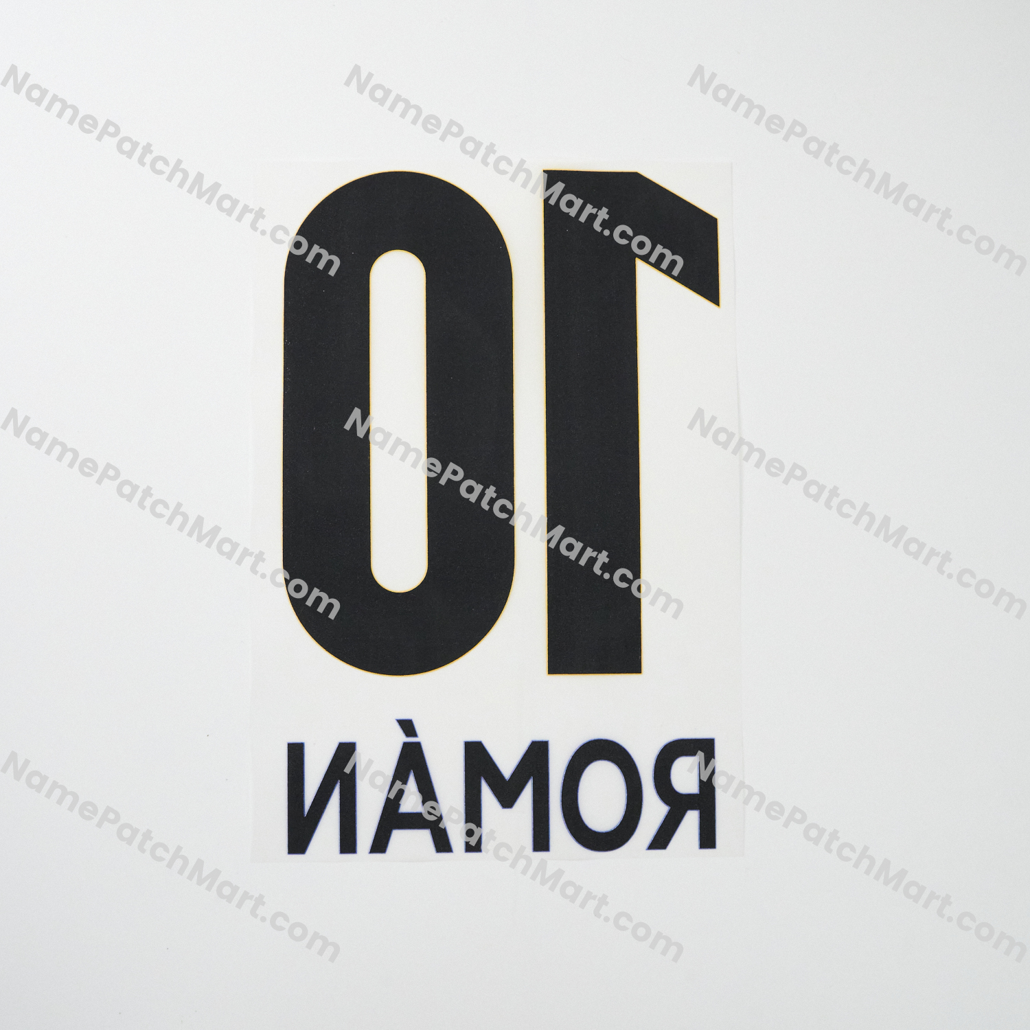 Román #10 - Boca Juniors 2001-03 Home  | Name Number Set - NamePatchMart.COM