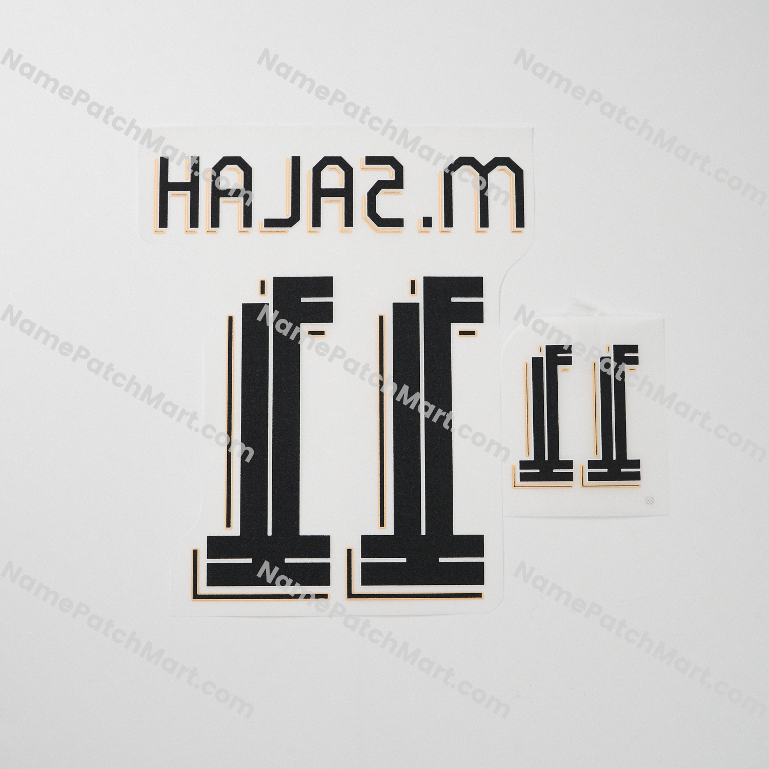 KIDS M.Salah #11 (Champions League) - Liverpool 25-26 Home  | Name Number Set - NamePatchMart.COM