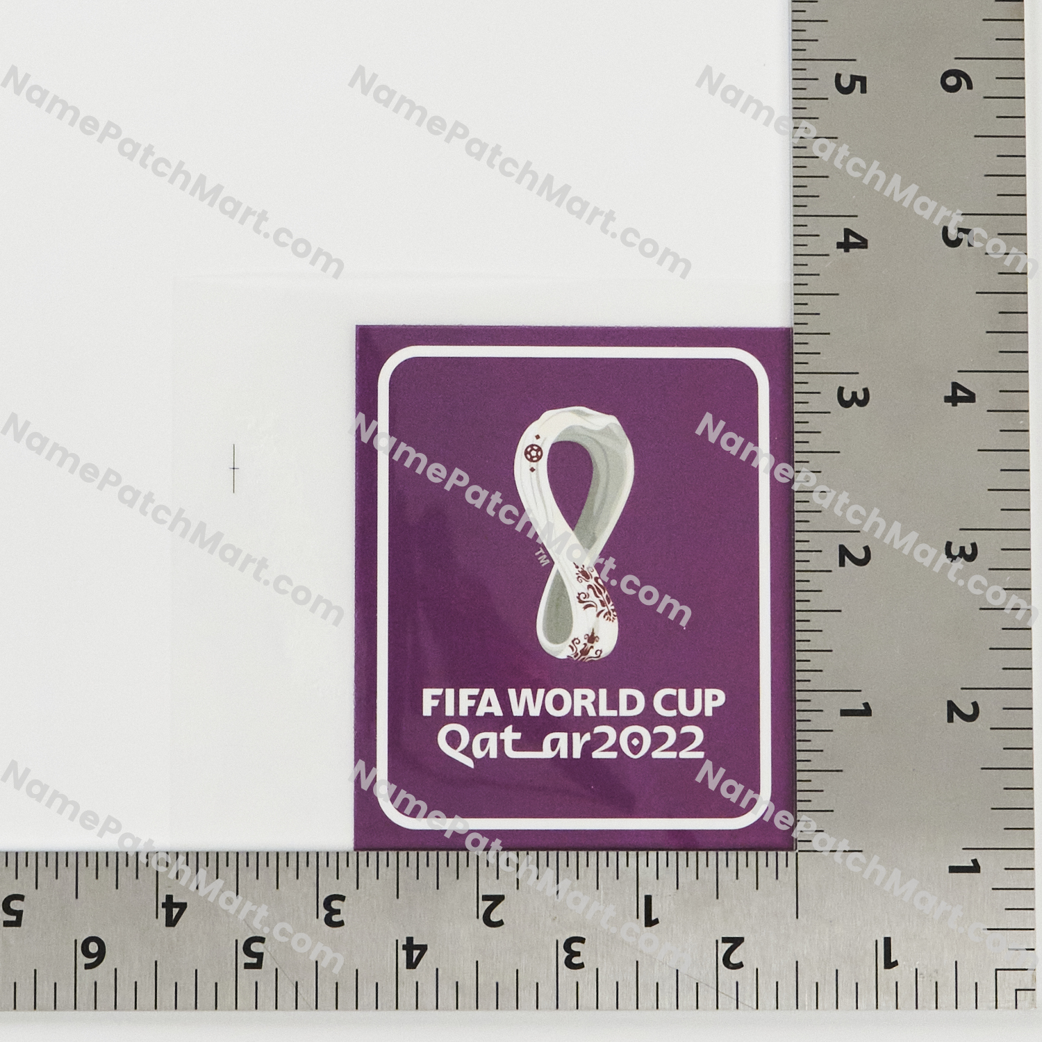 2022 World Cup Patch - Purple  | Name Number Set - NamePatchMart.COM