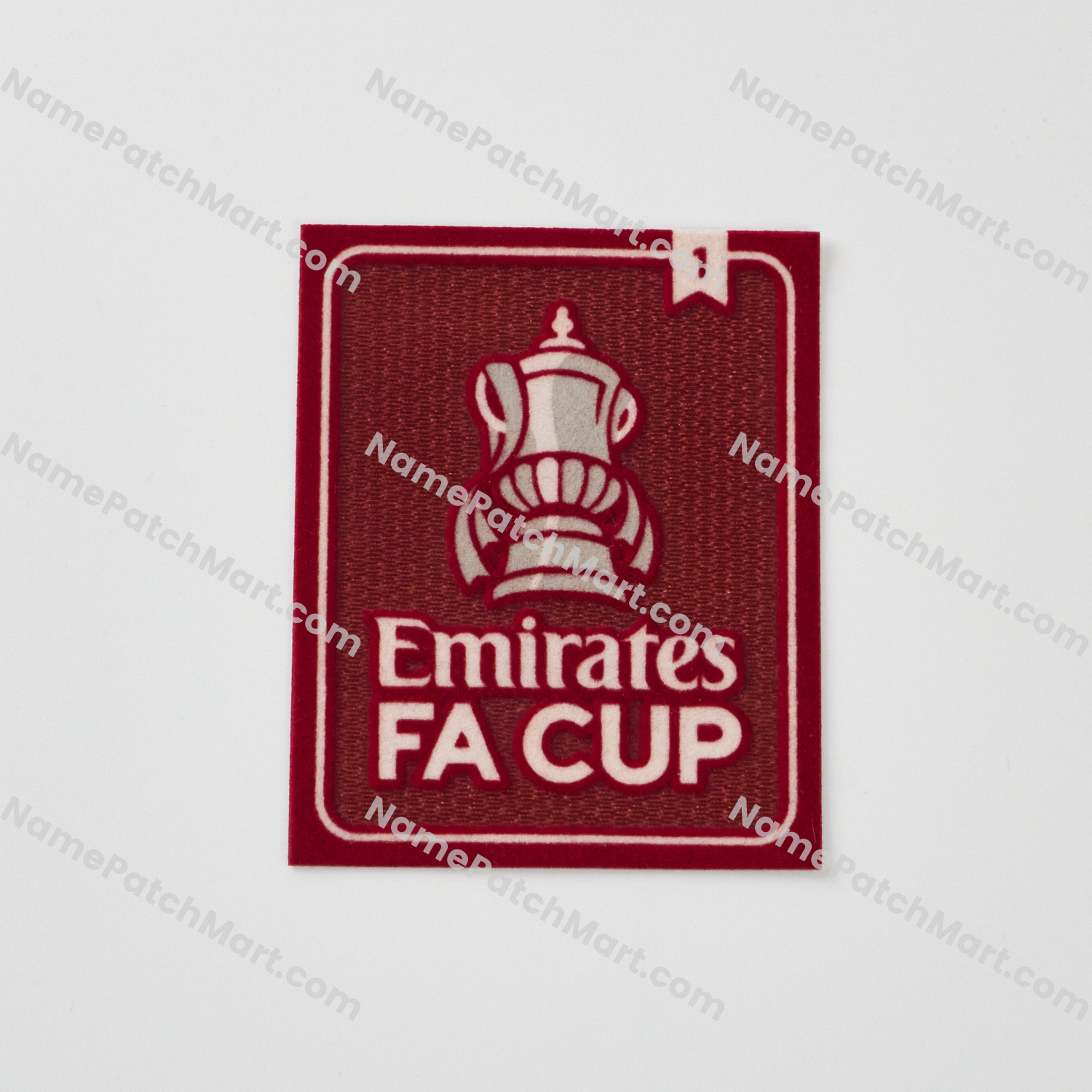 2022-26 FA Cup 1 Times Winner Patch  | Name Number Set - NamePatchMart.COM