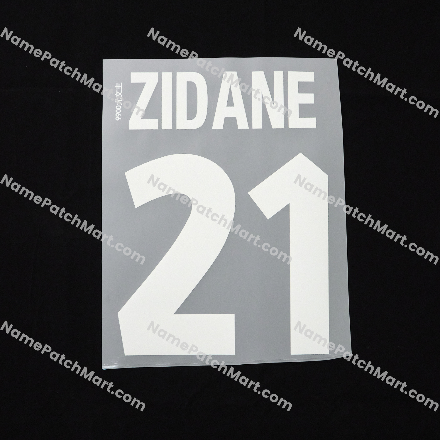 Zidane #21 - Juventus 1999-00 Home  | Name Number Set - NamePatchMart.COM